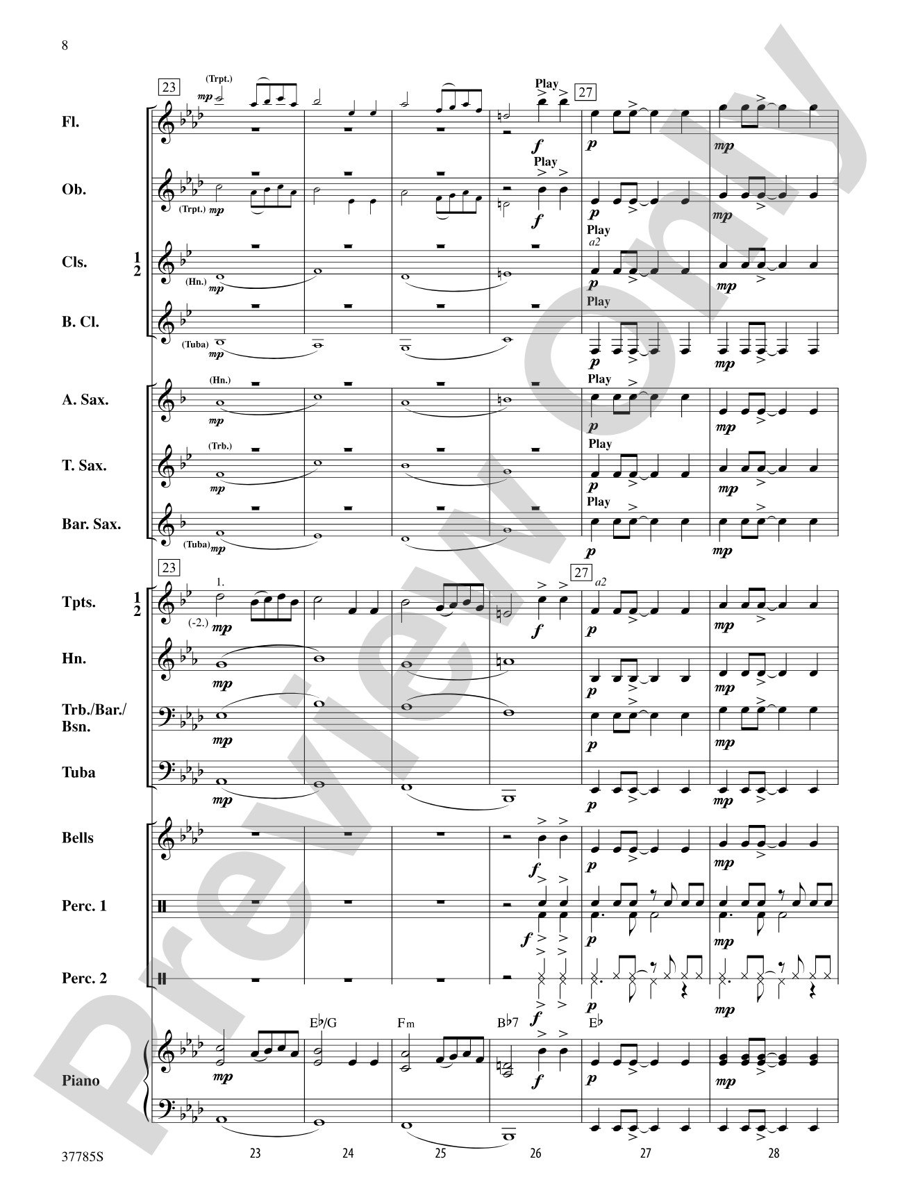 Rock That Bach!: Concert Band Conductor Score & Parts