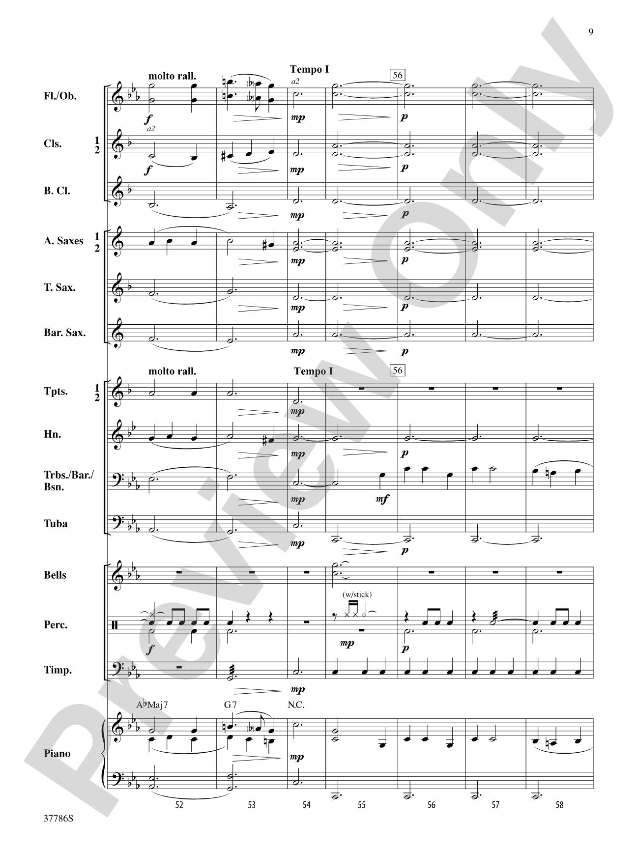 A Yiddish Lullaby: Concert Band Conductor Score & Parts