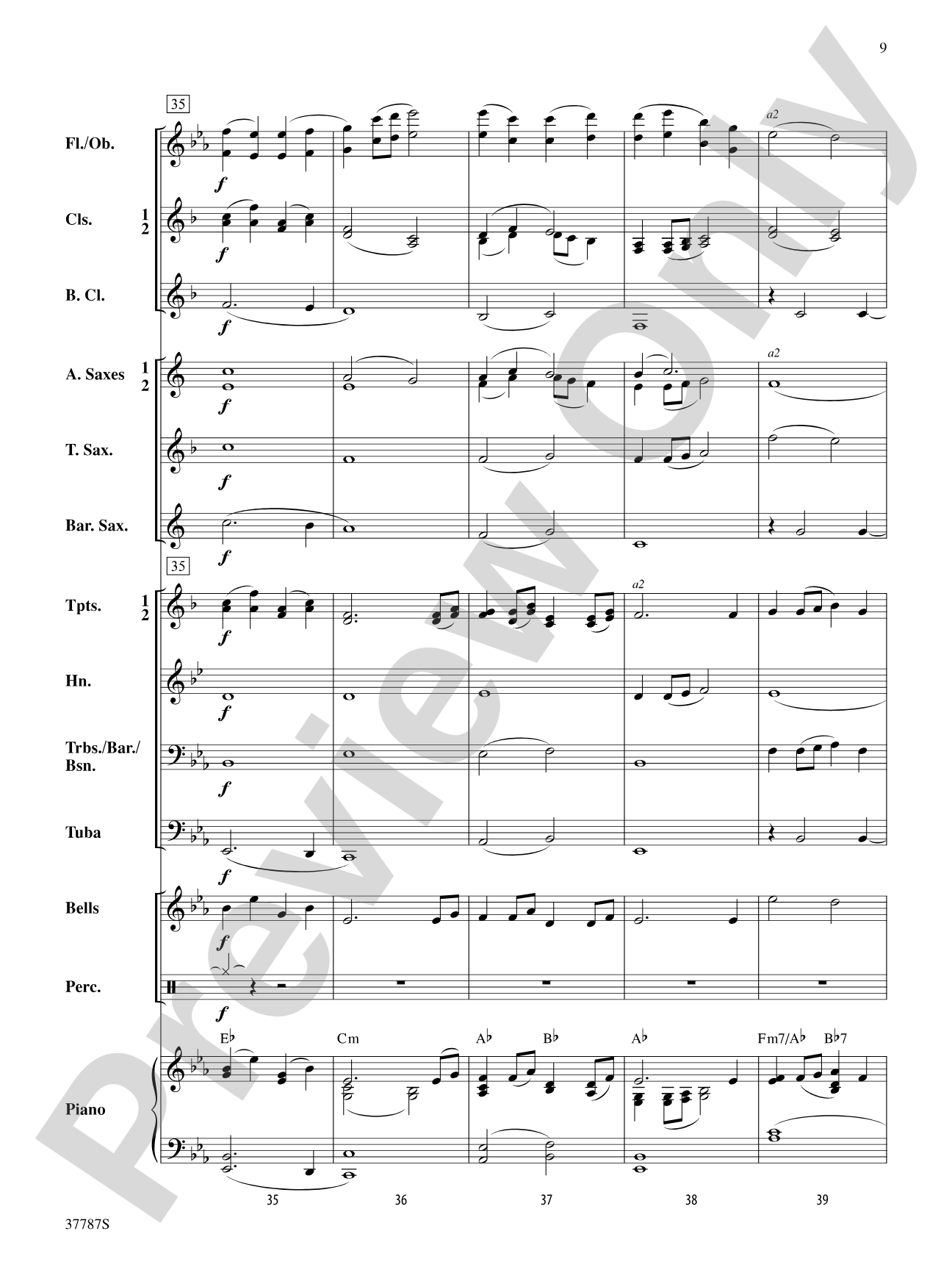 An Austrian Carol: Concert Band Conductor Score & Parts