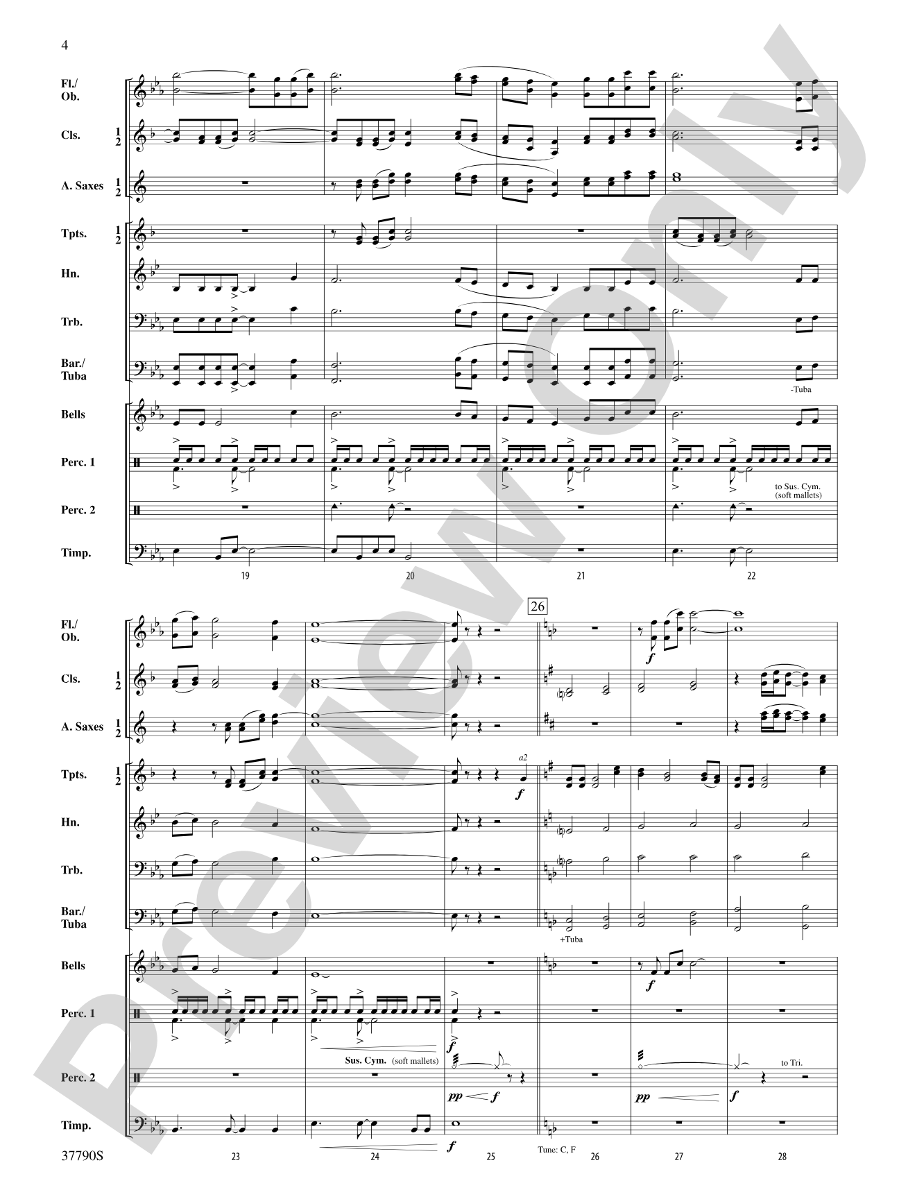 The Holly and the Ivy: Concert Band Conductor Score & Parts