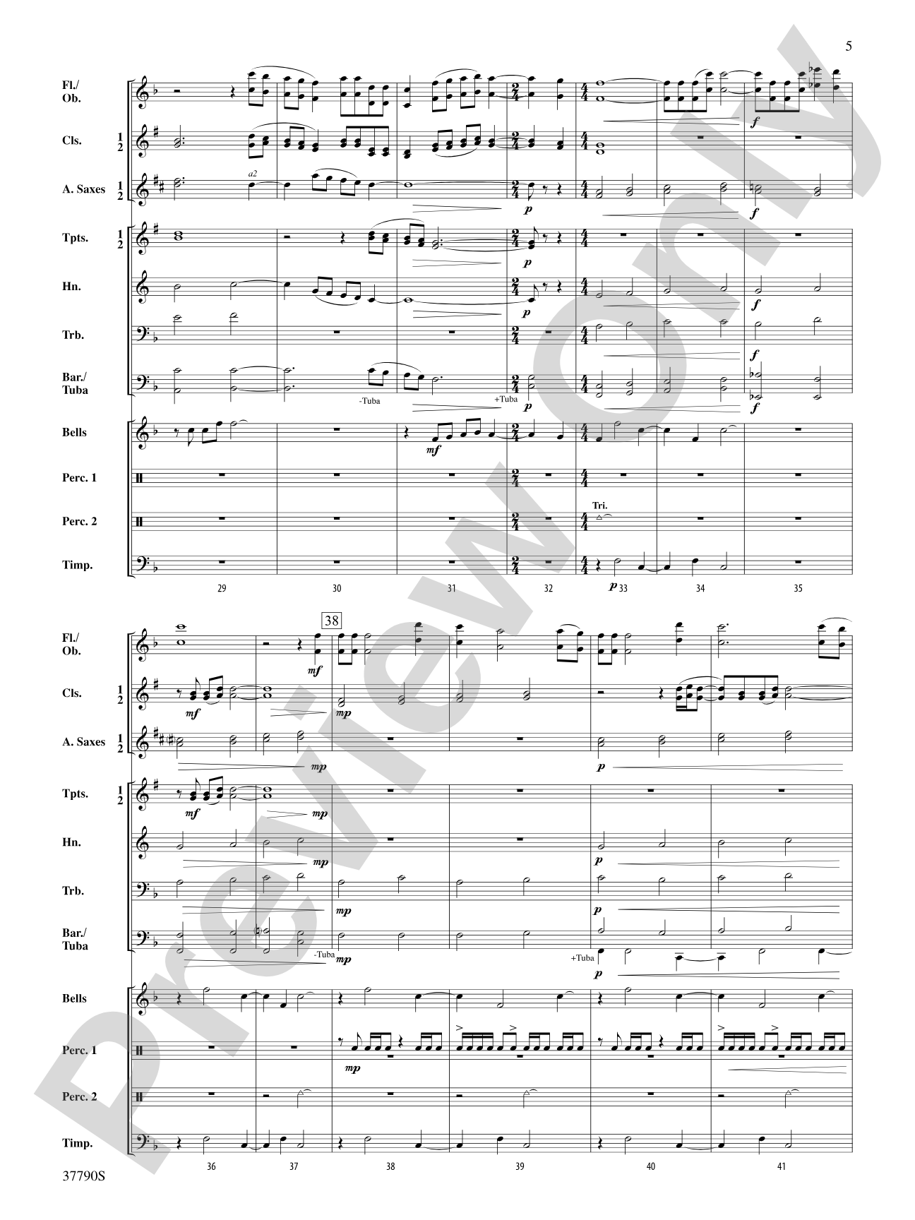 The Holly and the Ivy: Concert Band Conductor Score & Parts