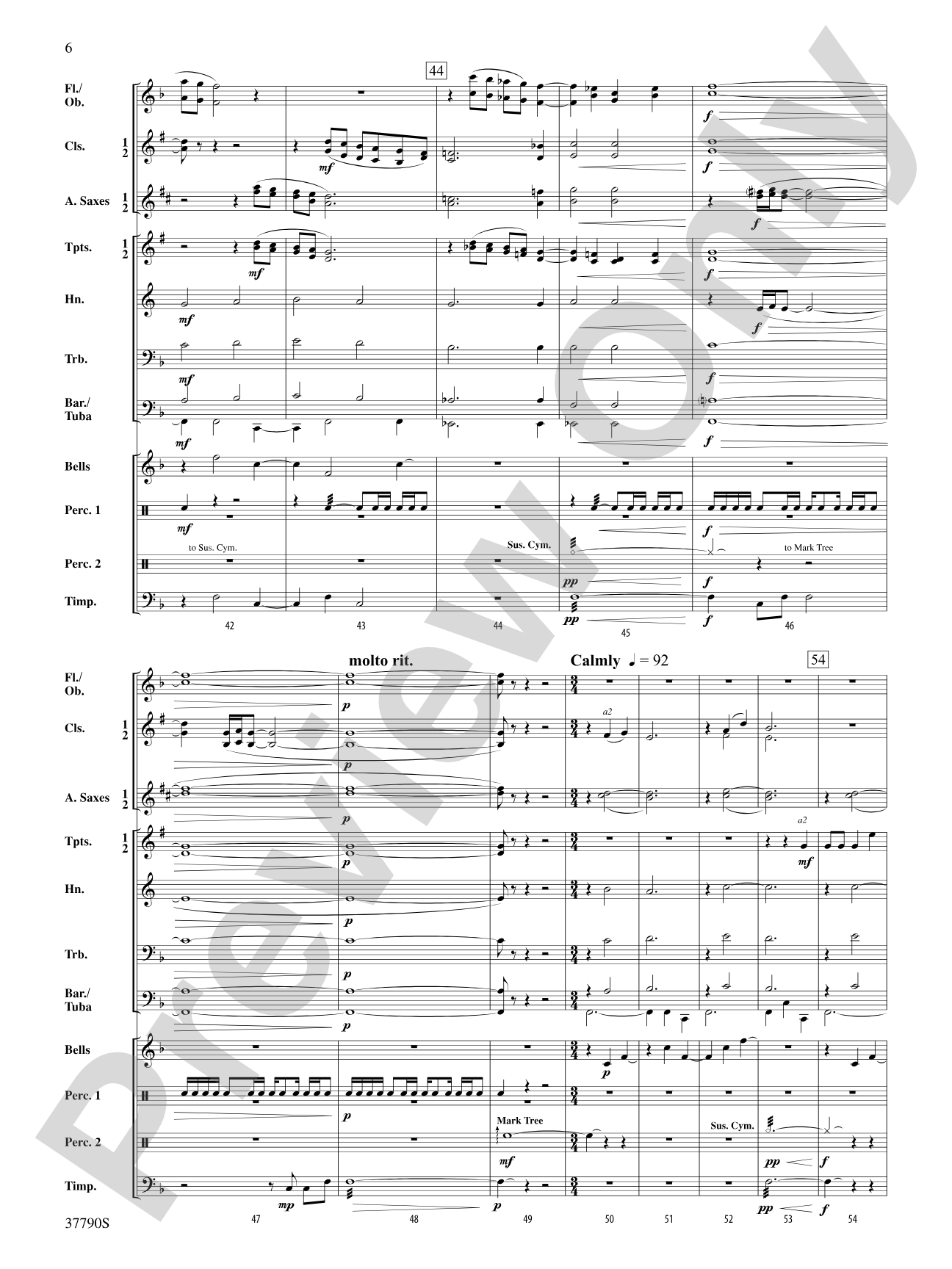 The Holly and the Ivy: Concert Band Conductor Score & Parts