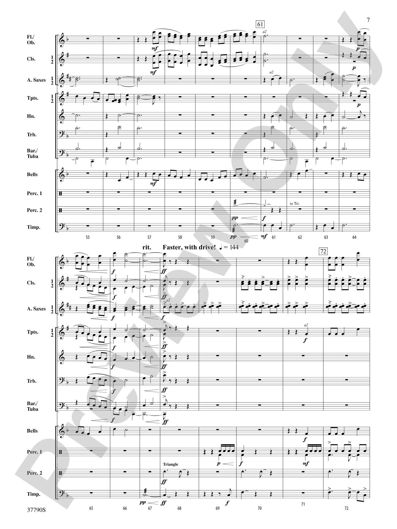The Holly and the Ivy: Concert Band Conductor Score & Parts