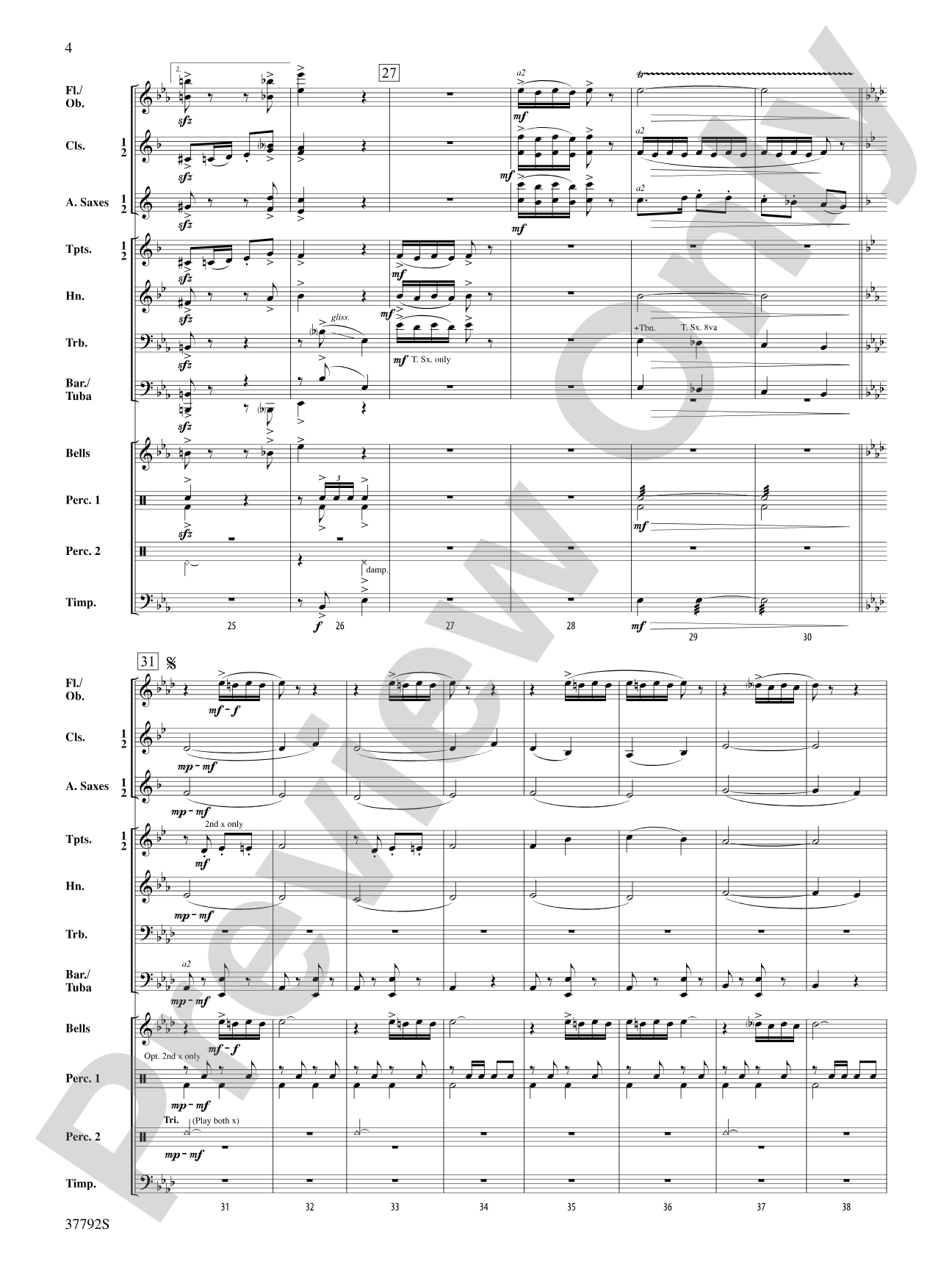 Thrills and Trills!: Concert Band Conductor Score & Parts