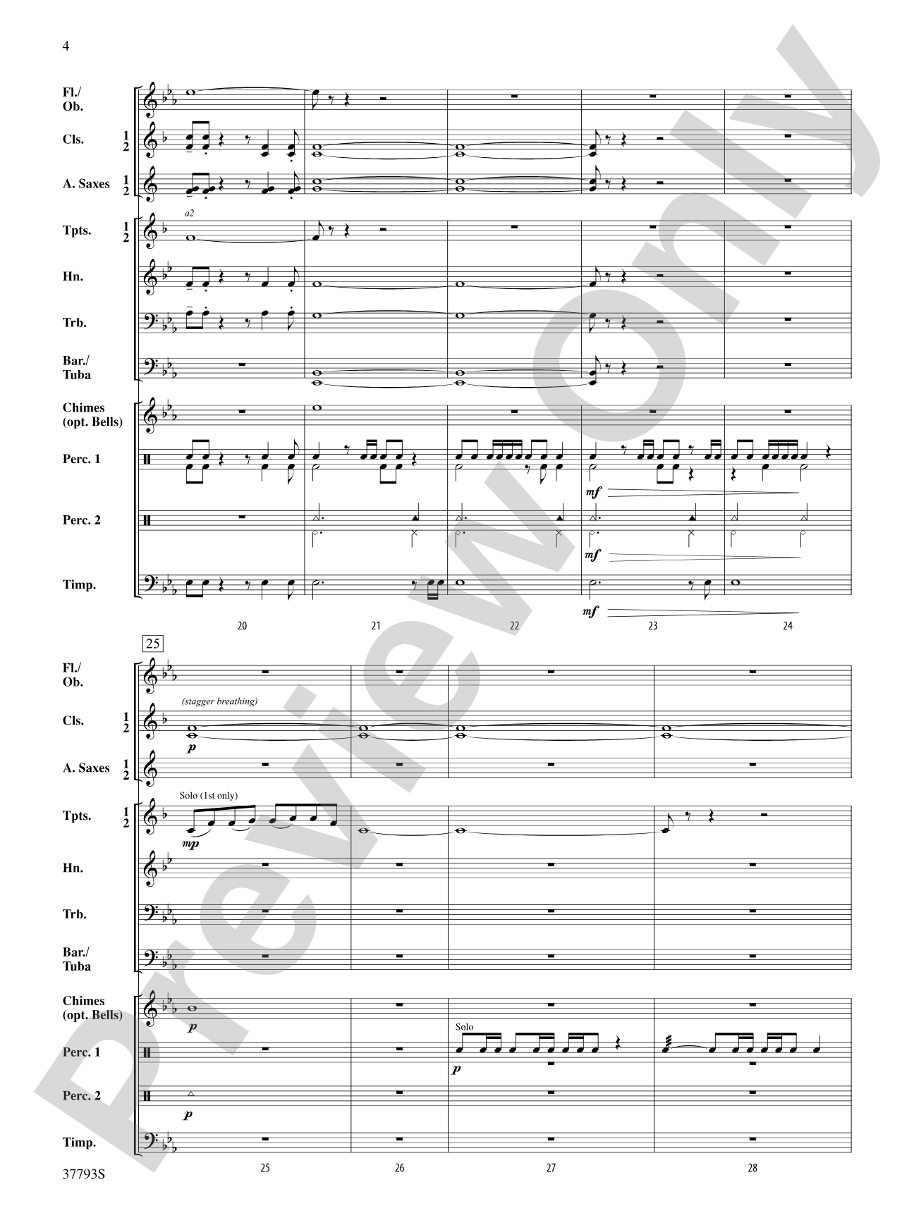 Call to Valor: Concert Band Conductor Score & Parts