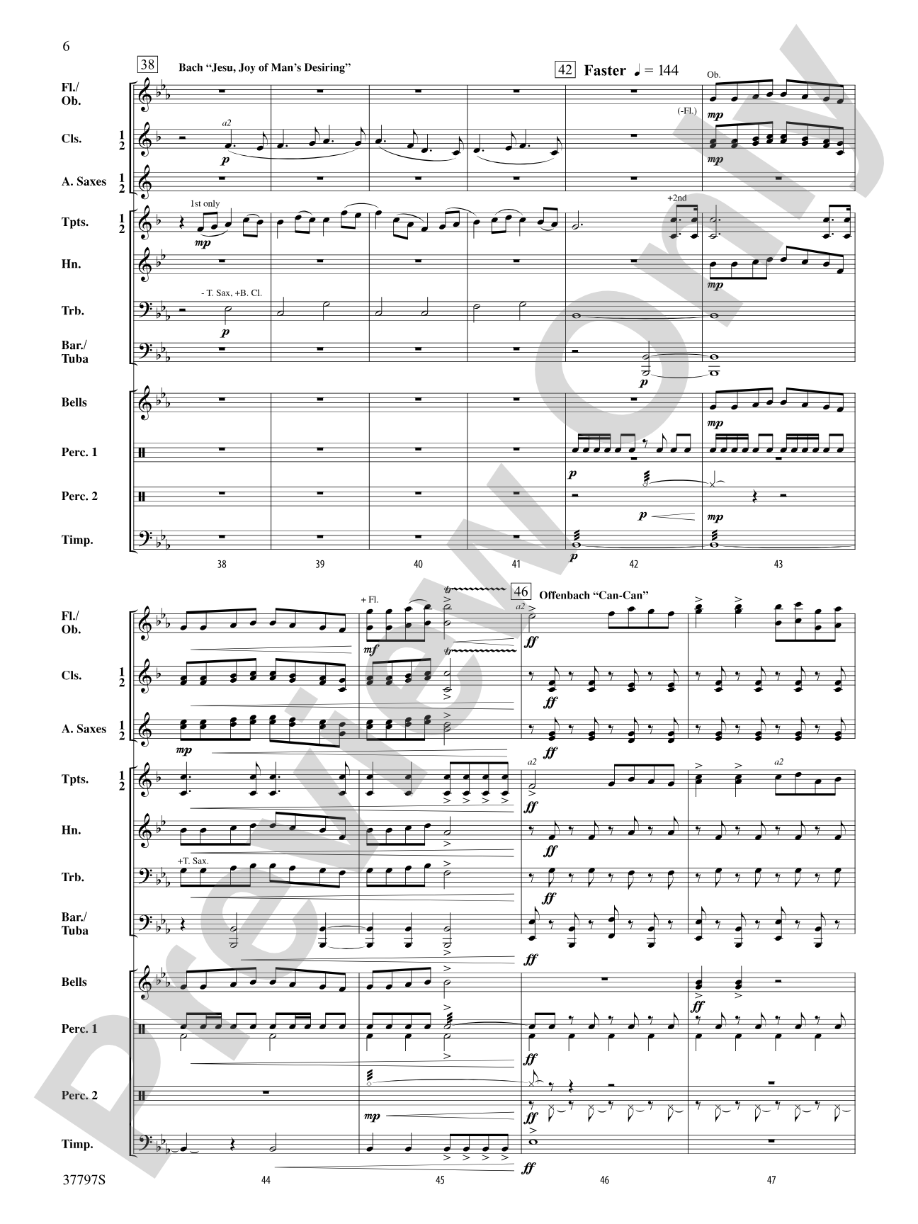 Trumpets of Symphony Hall: Score