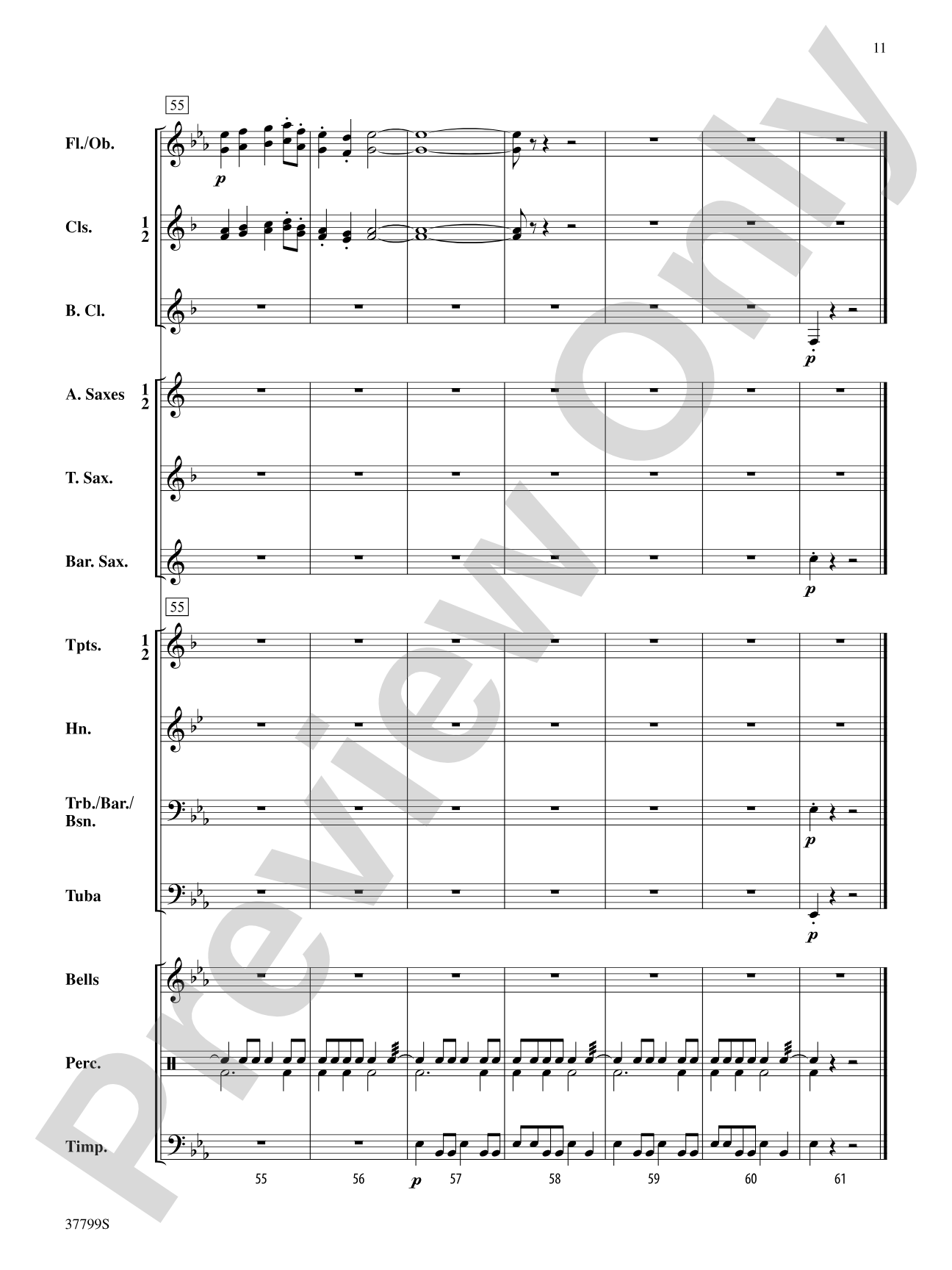 Parade Procession: Concert Band Conductor Score & Parts