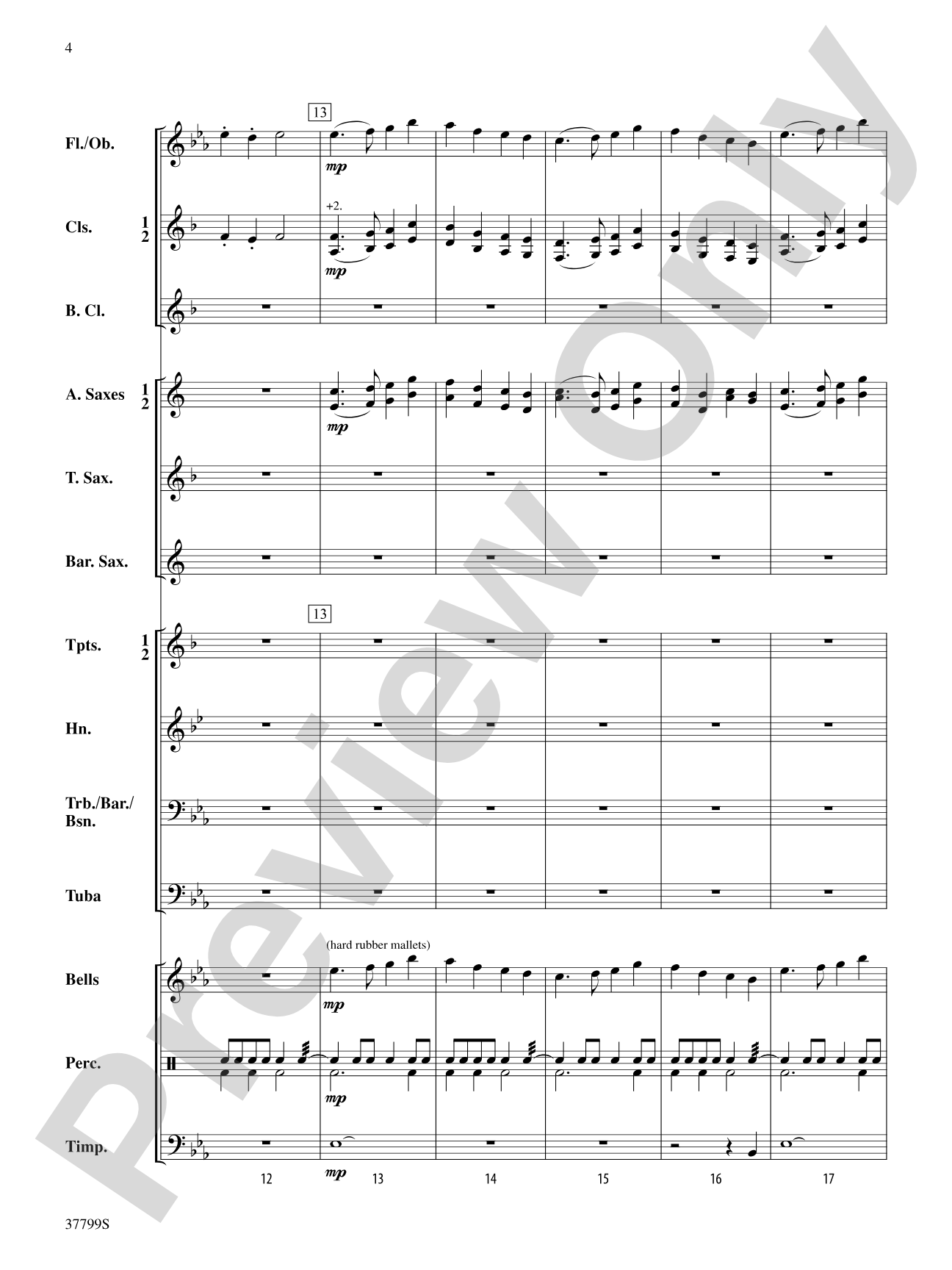 Parade Procession: Concert Band Conductor Score & Parts