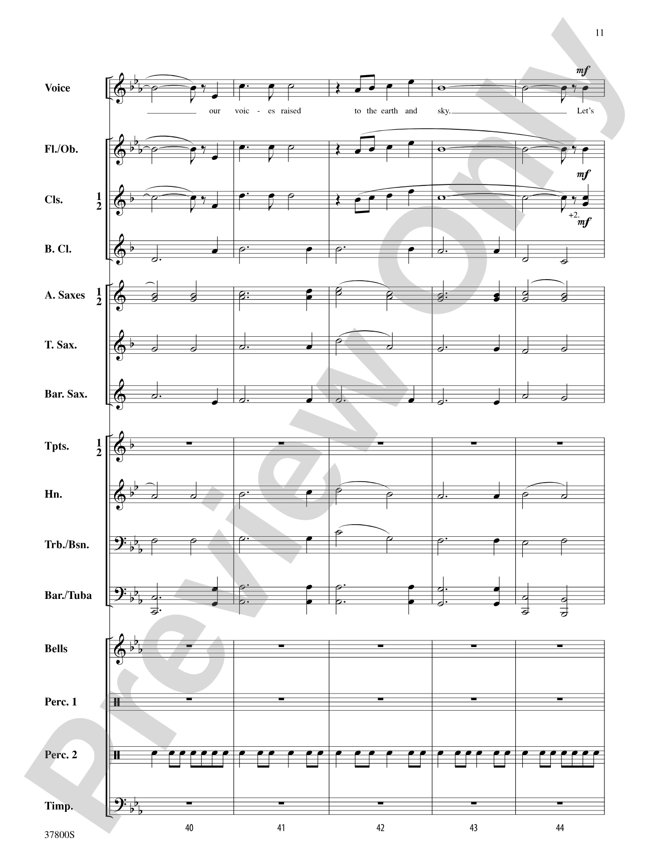 Sussex Anthem: Concert Band Conductor Score & Parts