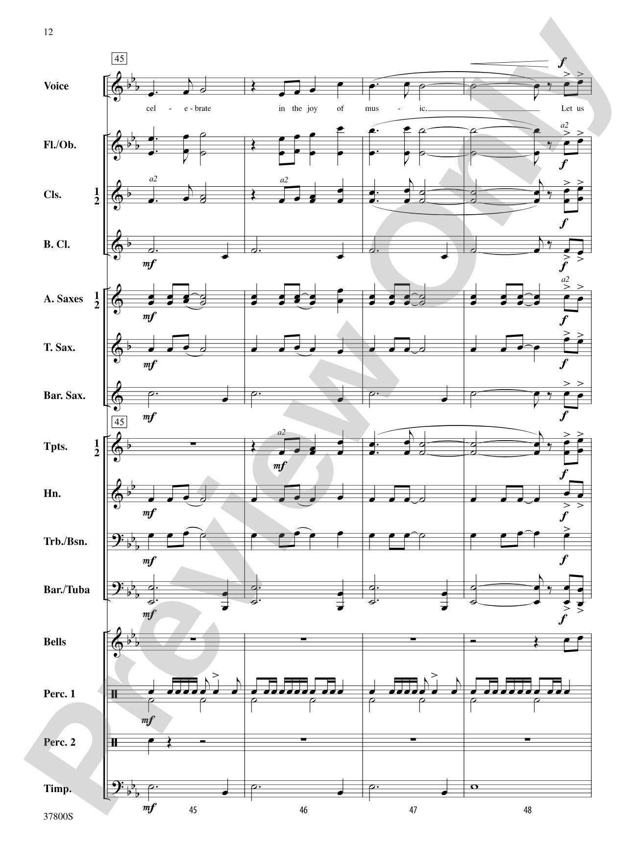 Sussex Anthem: Concert Band Conductor Score & Parts