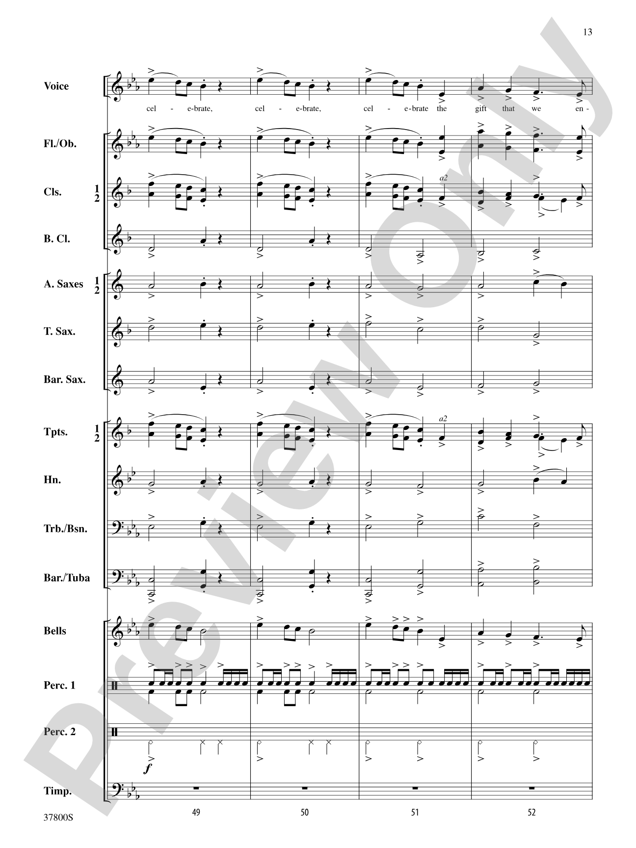 Sussex Anthem: Concert Band Conductor Score & Parts
