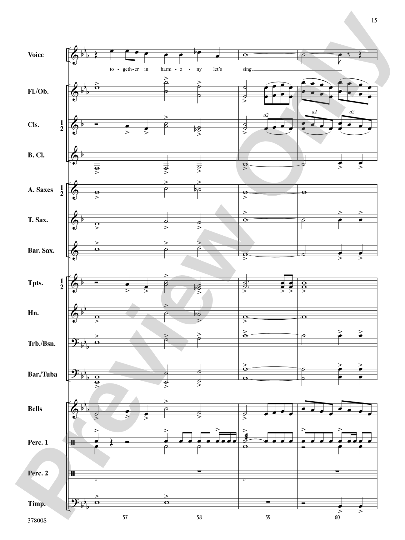 Sussex Anthem: Concert Band Conductor Score & Parts