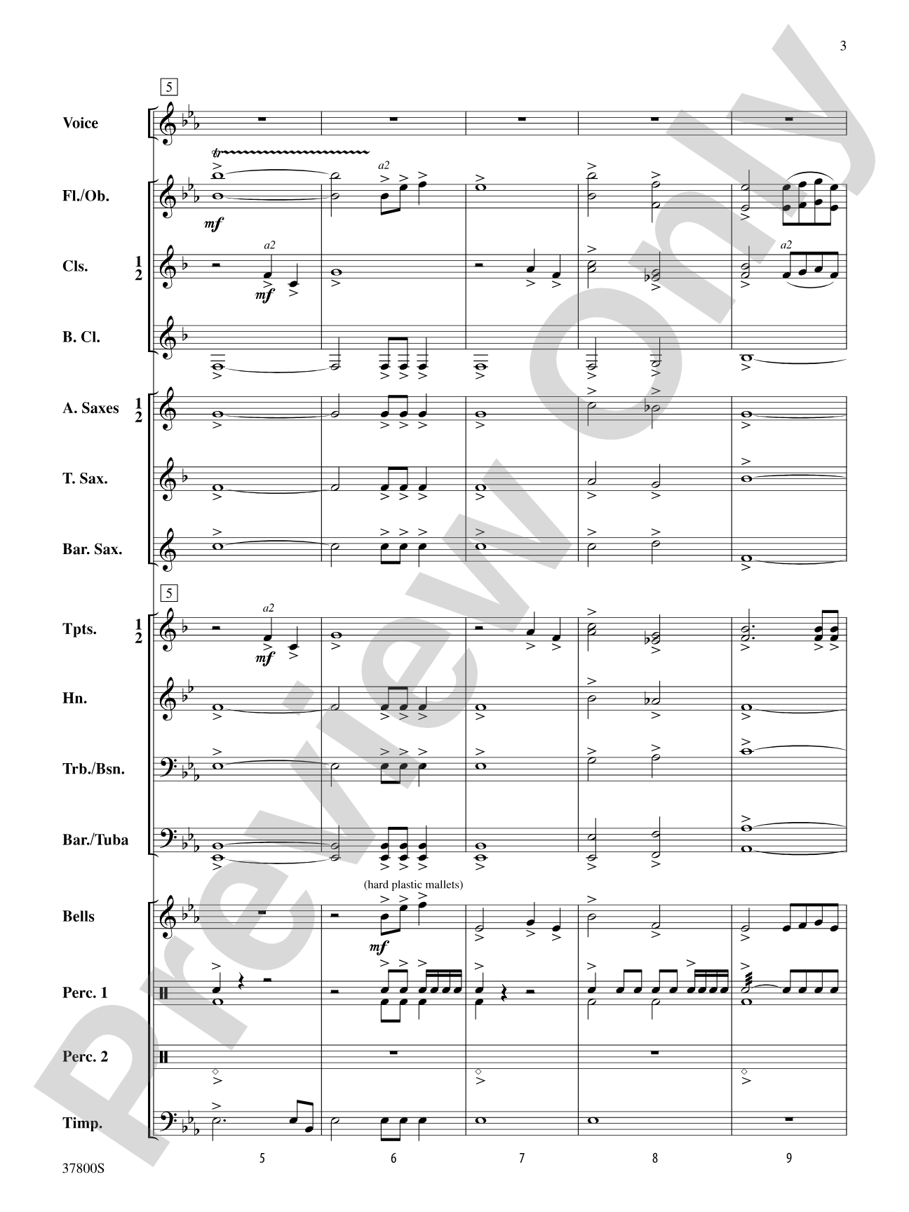 Sussex Anthem: Concert Band Conductor Score & Parts