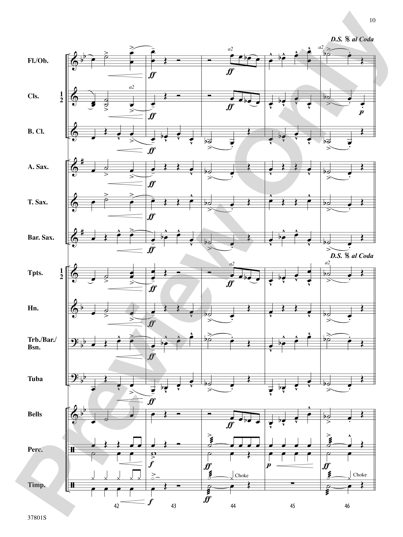 You'd Better Watch Out!: Concert Band Conductor Score & Parts