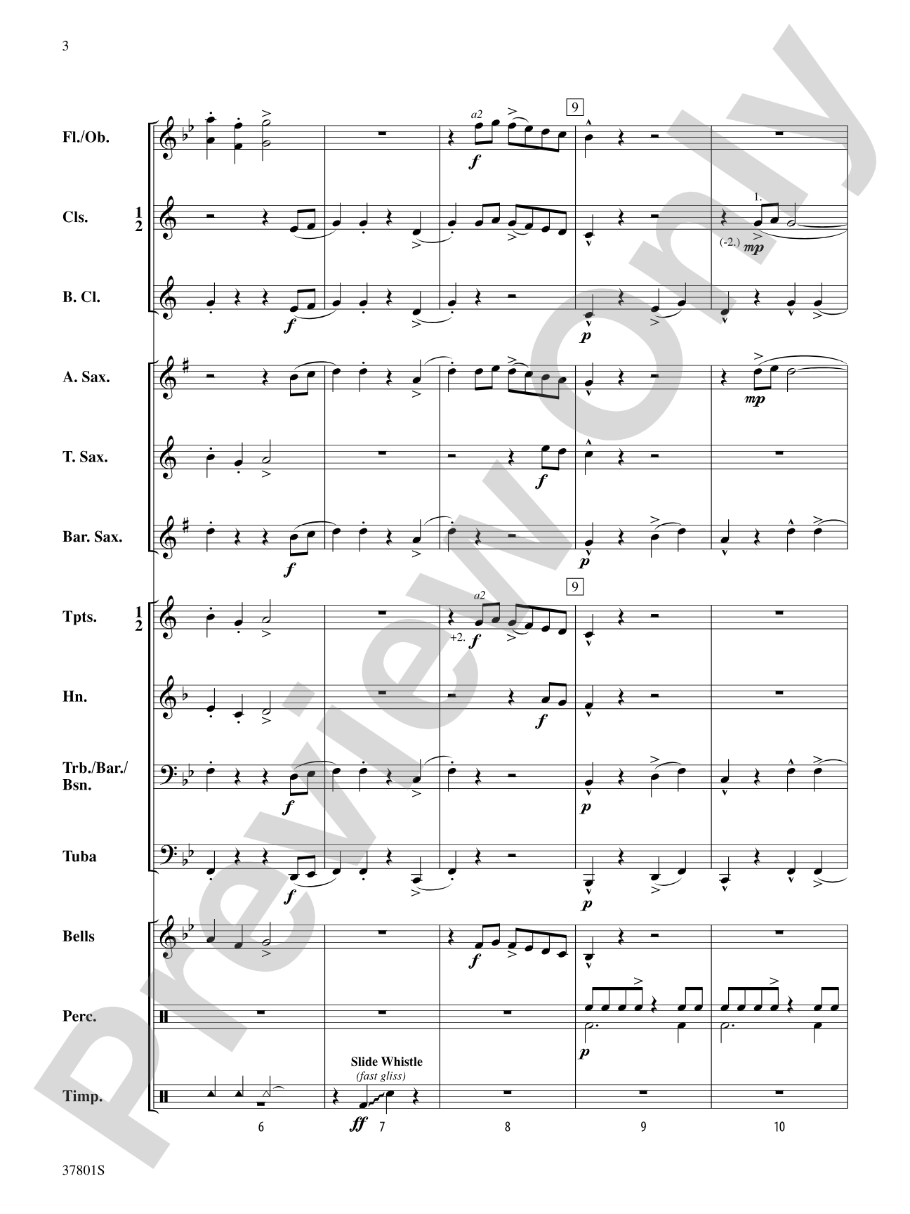 You'd Better Watch Out!: Concert Band Conductor Score & Parts