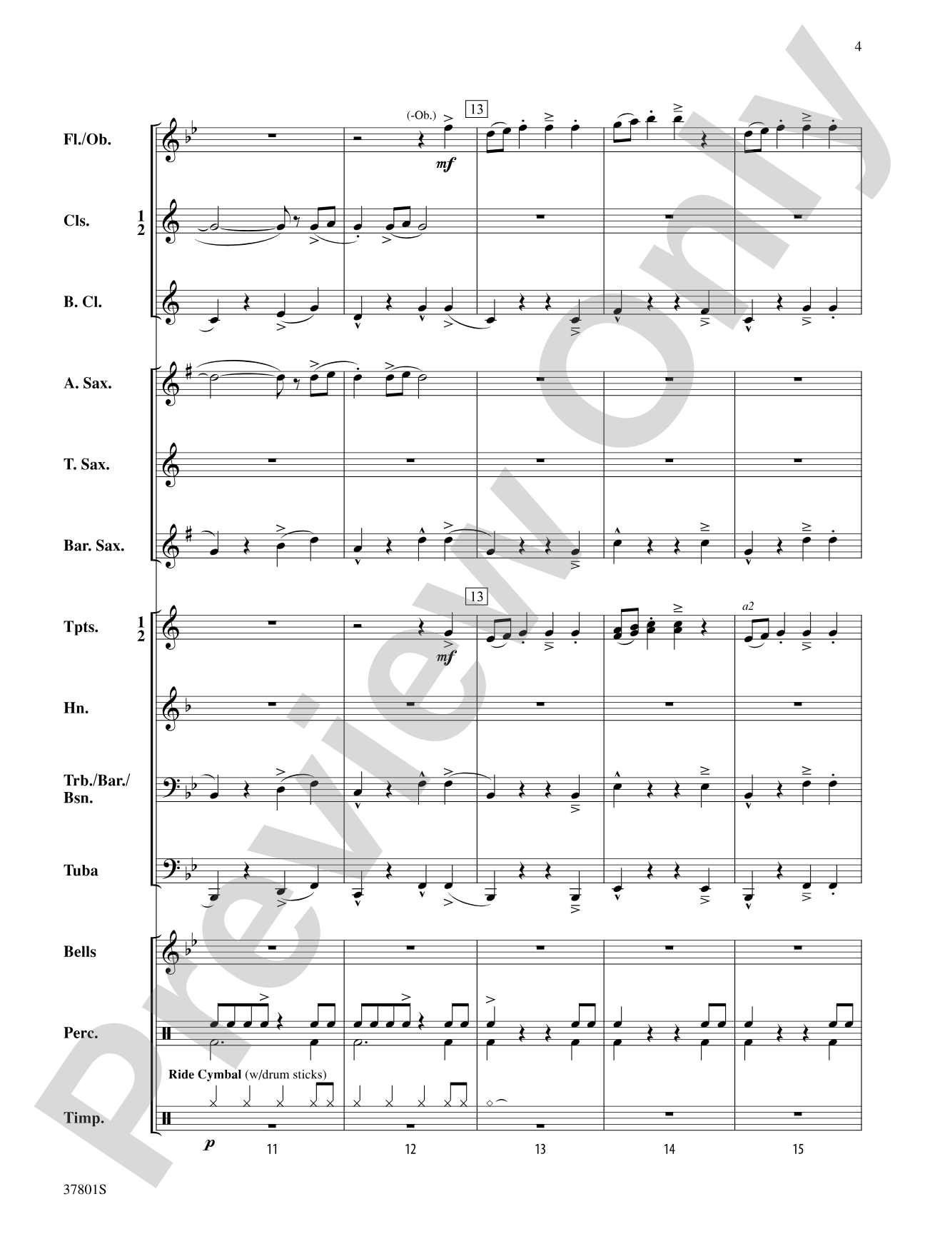You'd Better Watch Out!: Concert Band Conductor Score & Parts