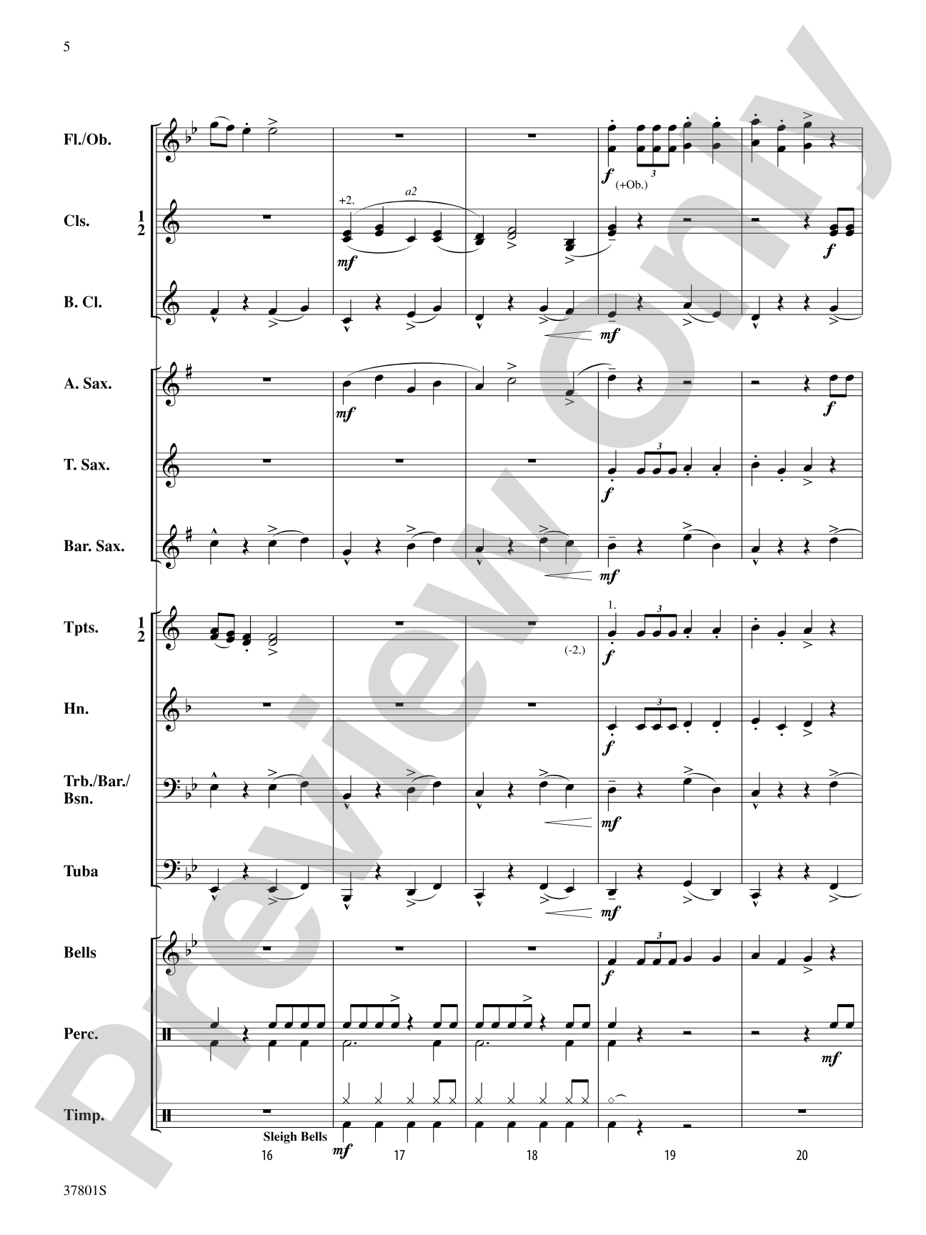 You'd Better Watch Out!: Concert Band Conductor Score & Parts