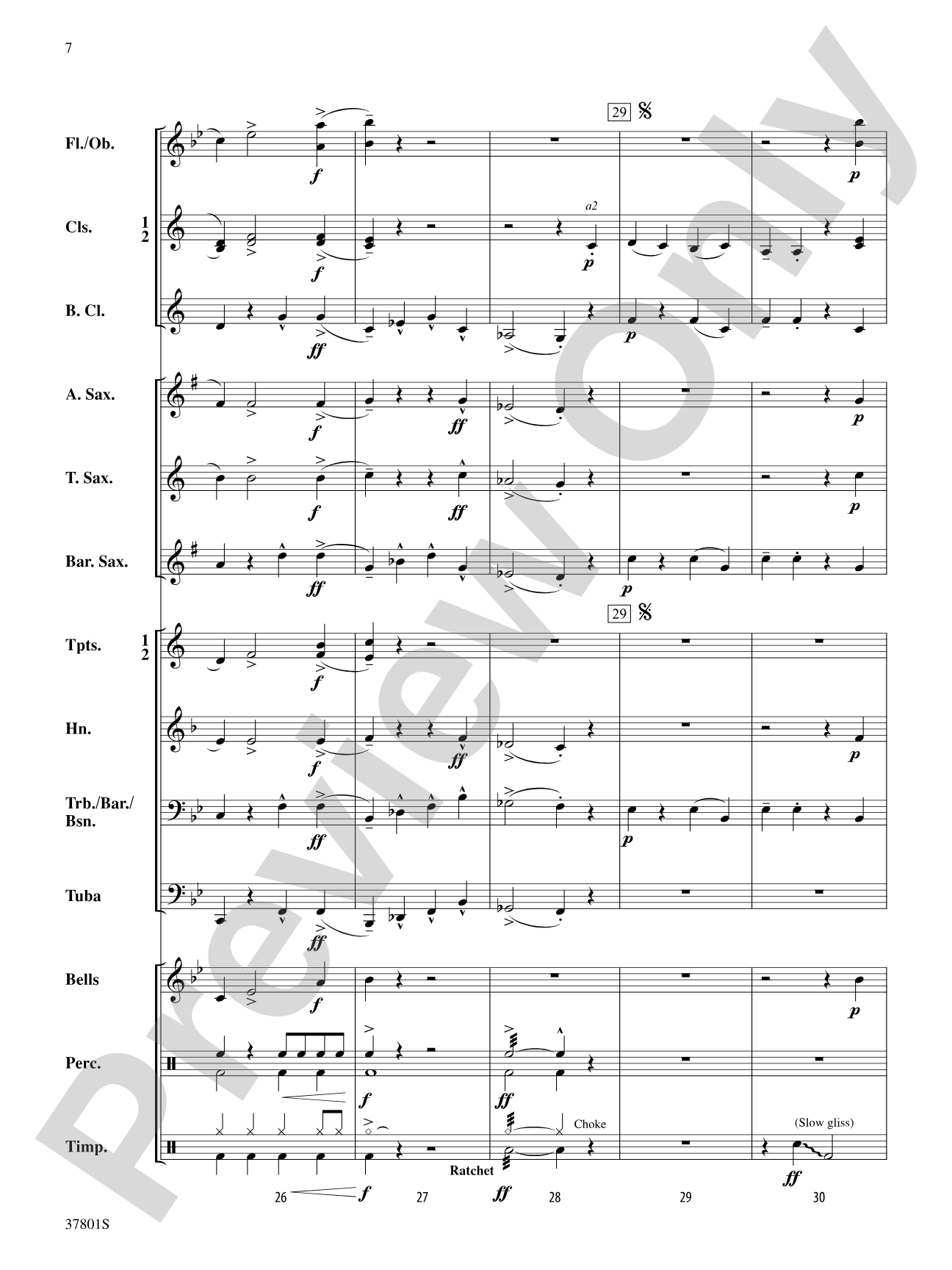 You'd Better Watch Out!: Concert Band Conductor Score & Parts