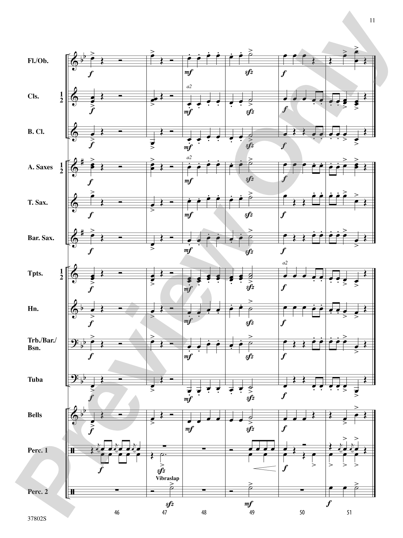 Huckleberry Hedgehog: Concert Band Conductor Score & Parts