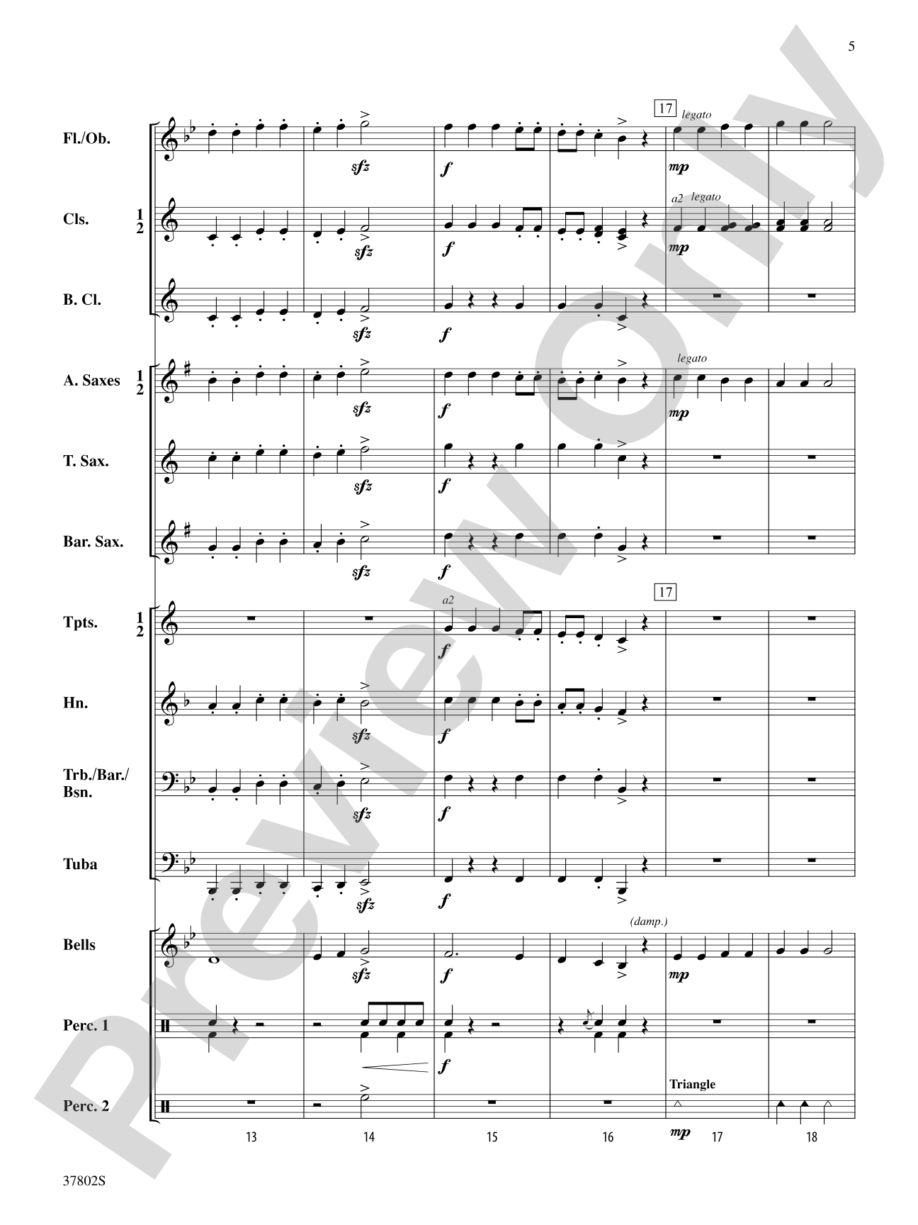 Huckleberry Hedgehog: Concert Band Conductor Score & Parts