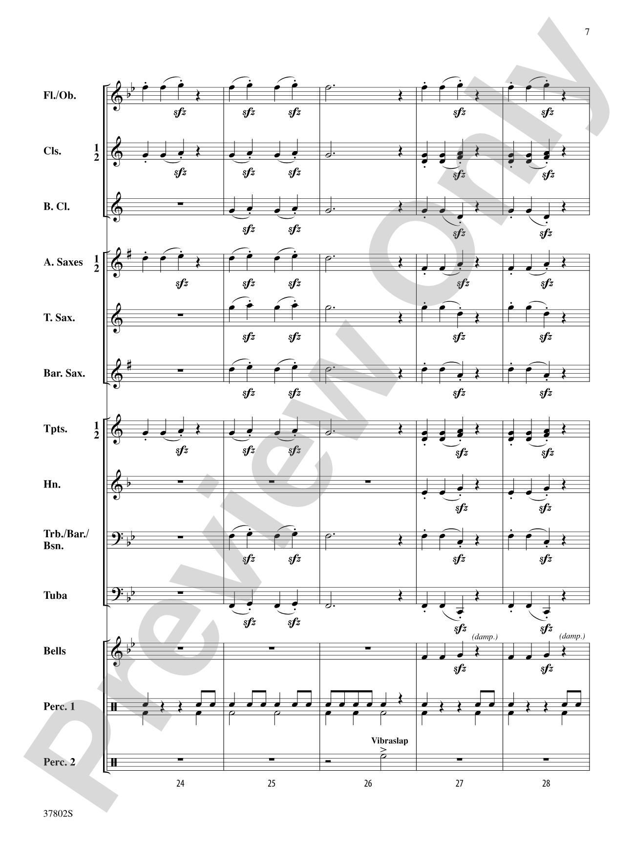 Huckleberry Hedgehog: Concert Band Conductor Score & Parts