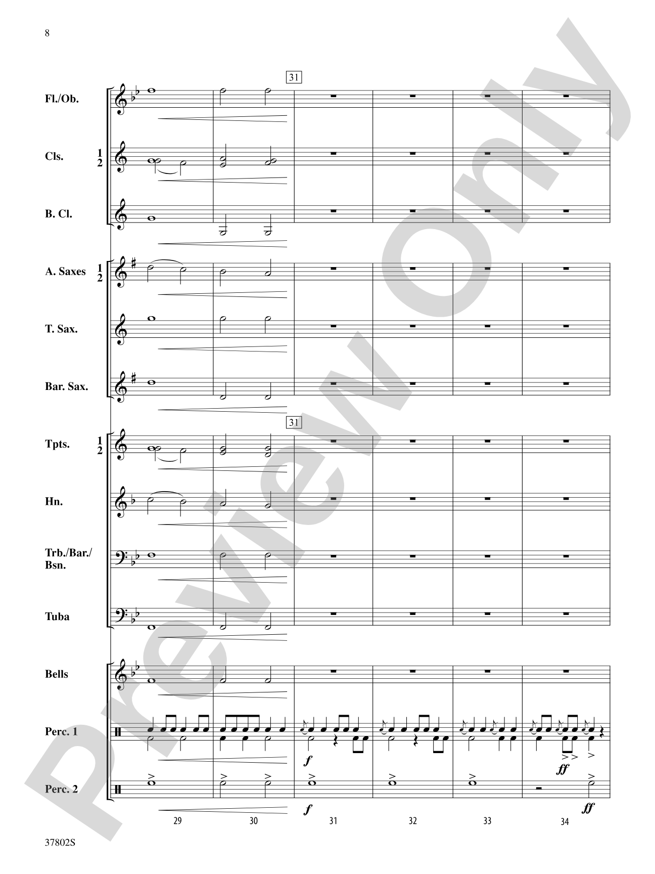 Huckleberry Hedgehog: Concert Band Conductor Score & Parts