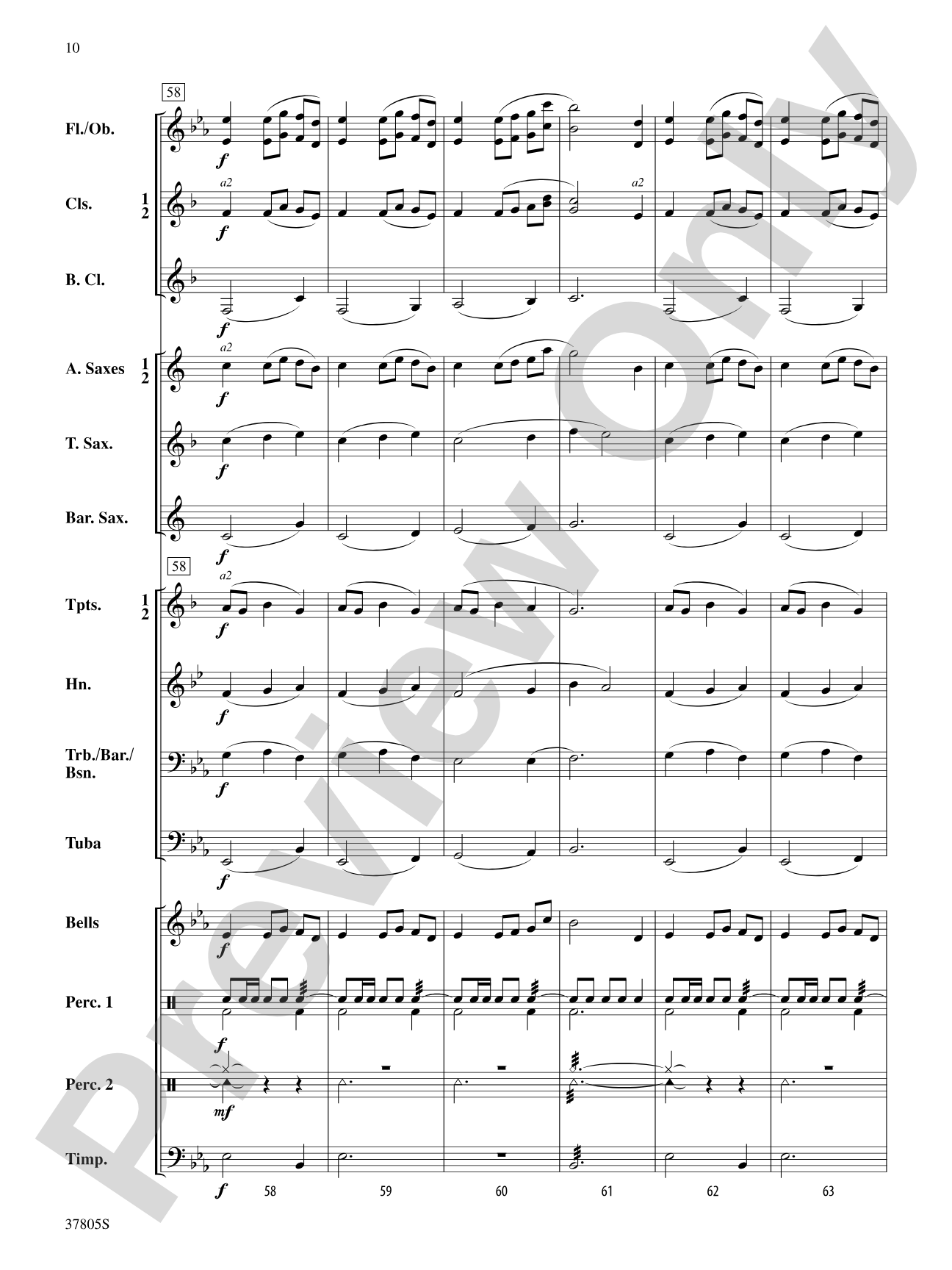 Daydreaming: Concert Band Conductor Score & Parts