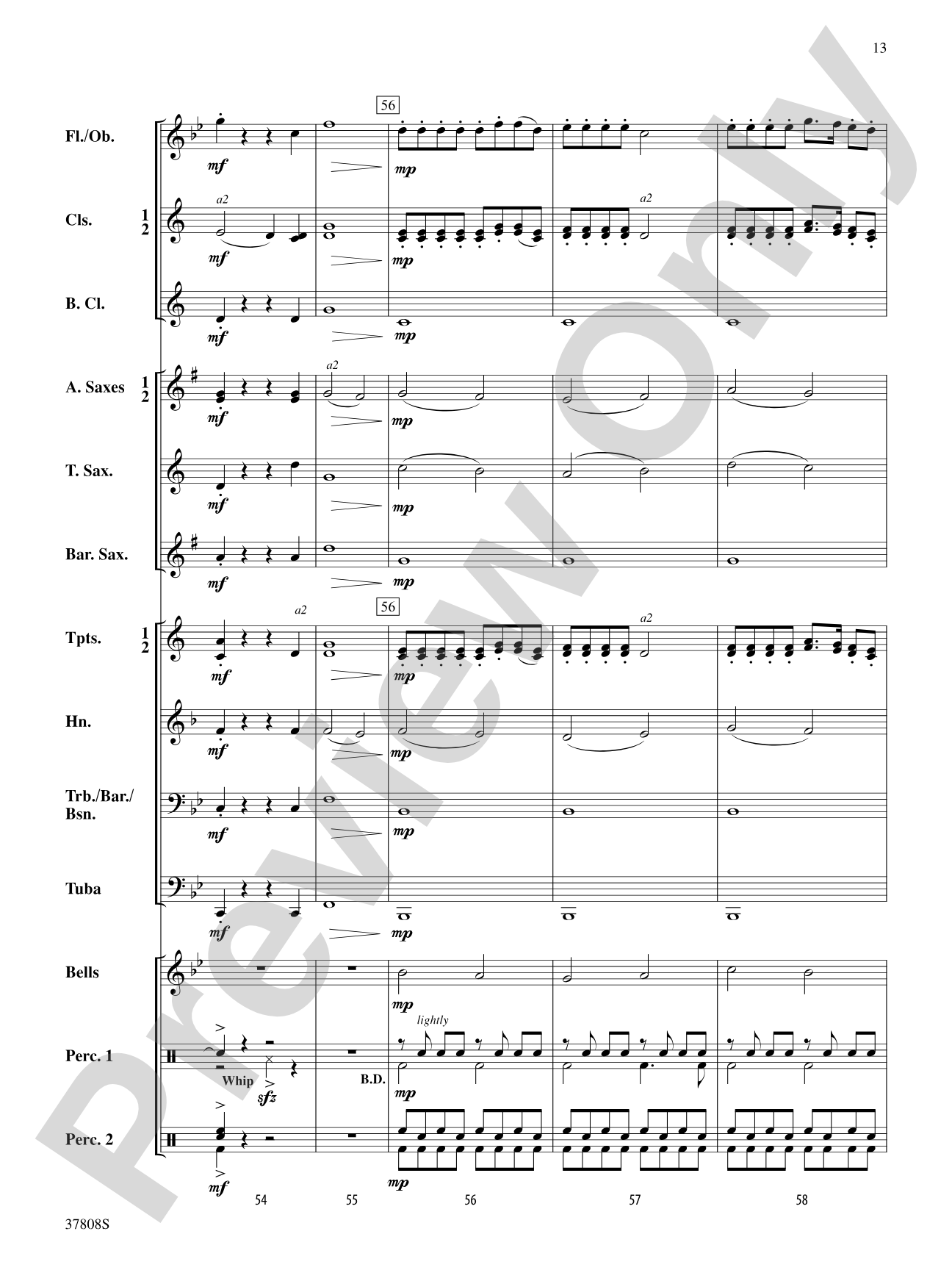 Old-Fashioned Sleigh Ride: Concert Band Conductor Score & Parts