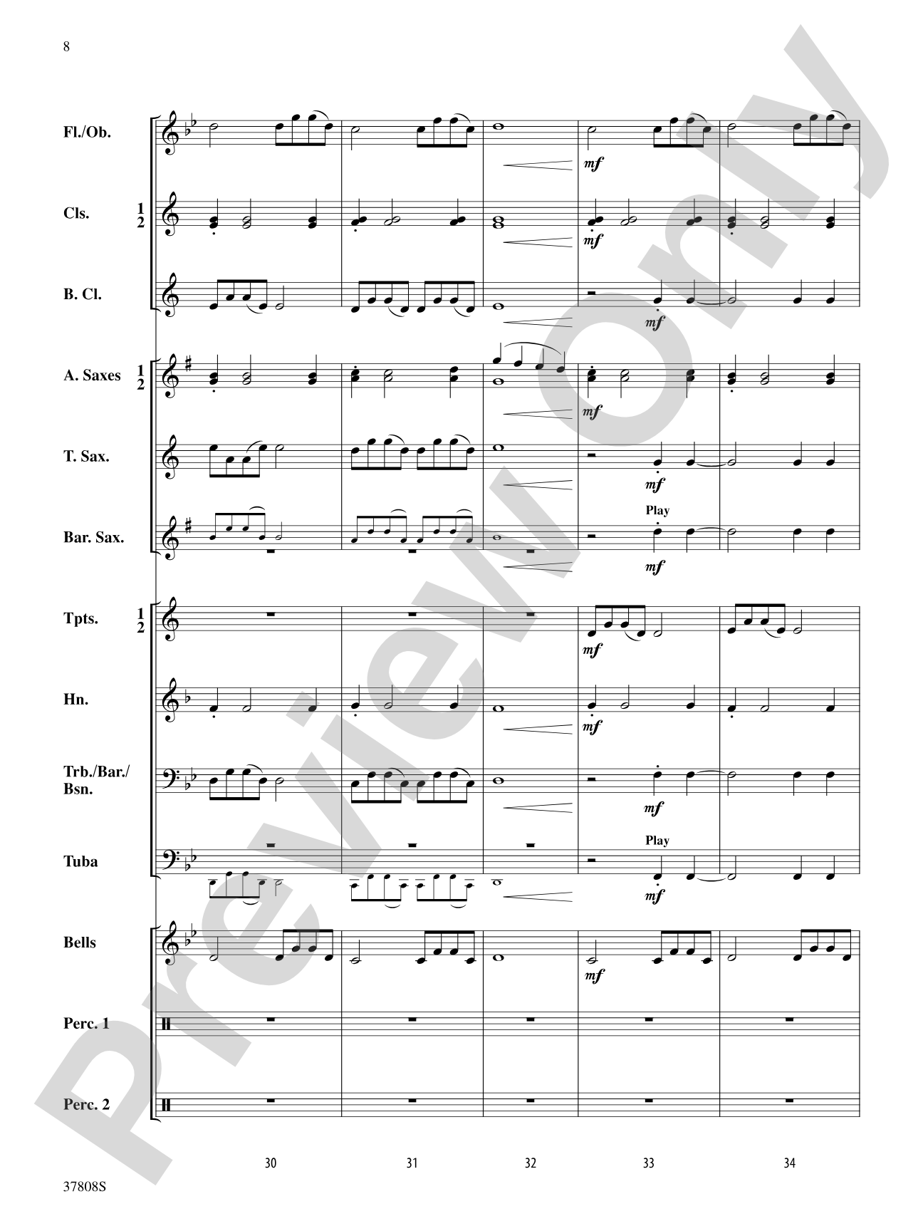 Old-Fashioned Sleigh Ride: Concert Band Conductor Score & Parts