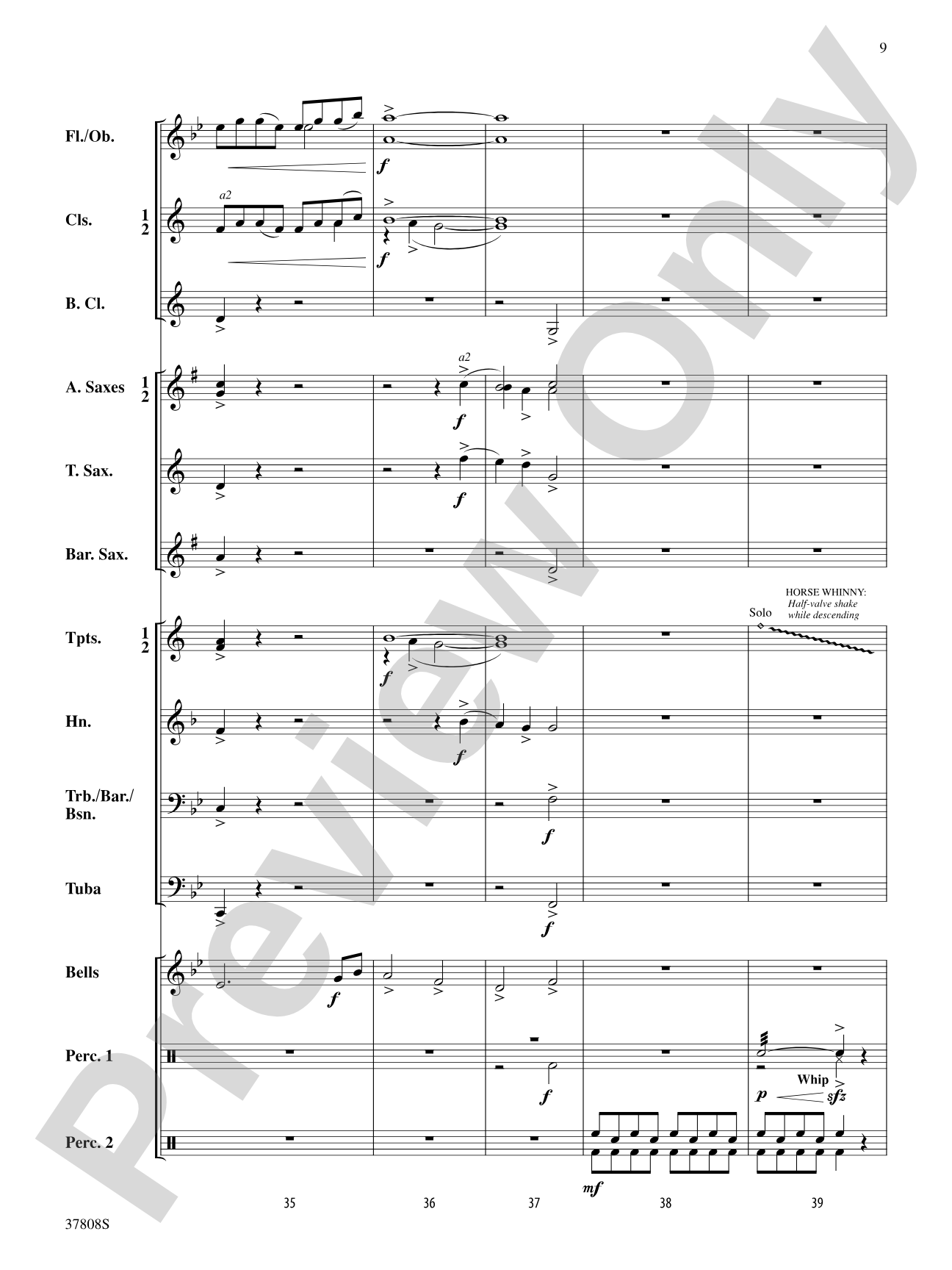 Old-Fashioned Sleigh Ride: Concert Band Conductor Score & Parts