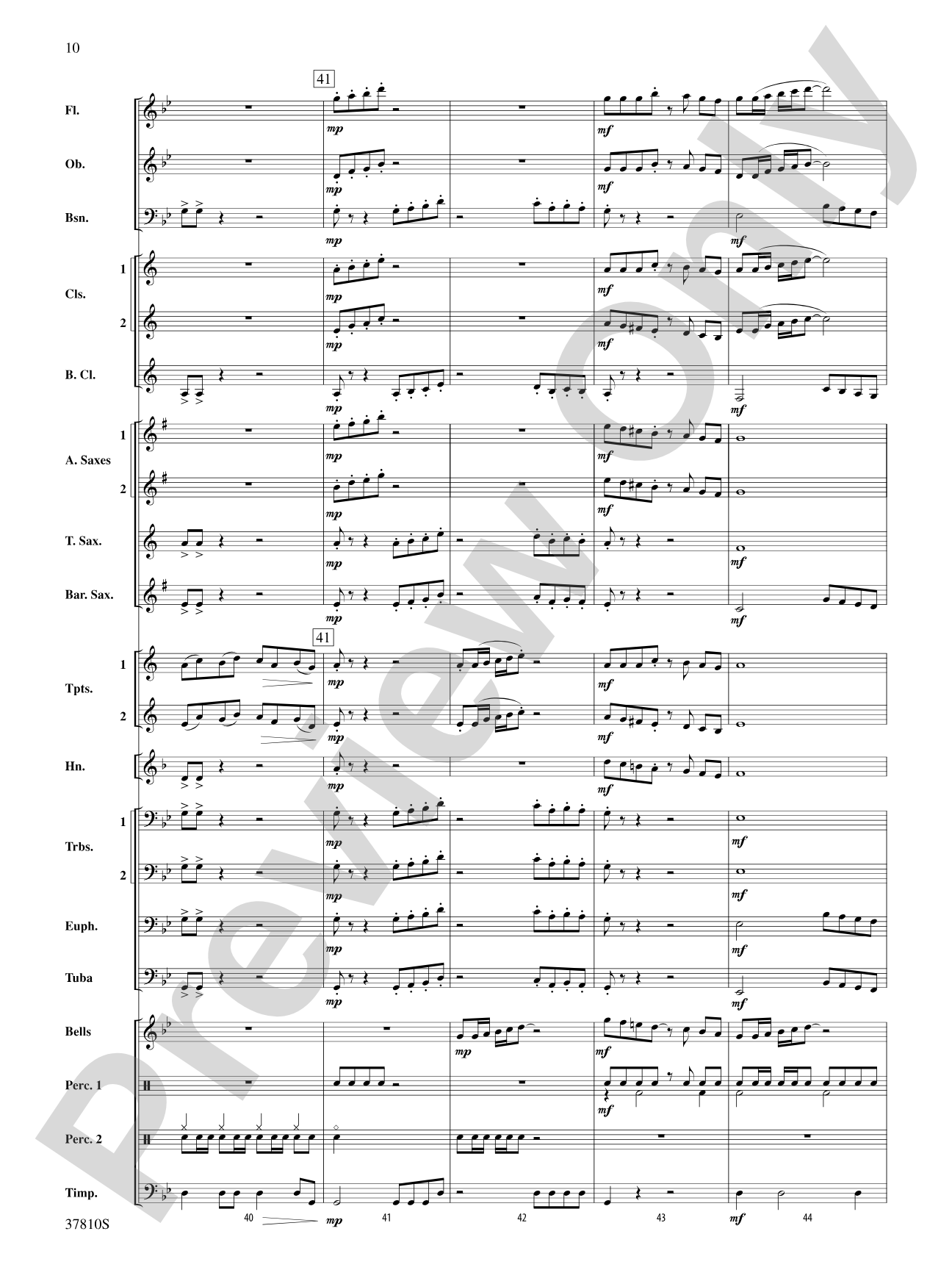 Explorations: Concert Band Conductor Score & Parts