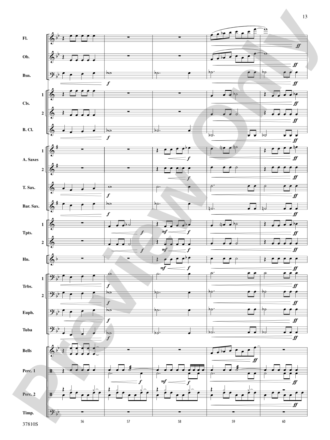Explorations: Concert Band Conductor Score & Parts