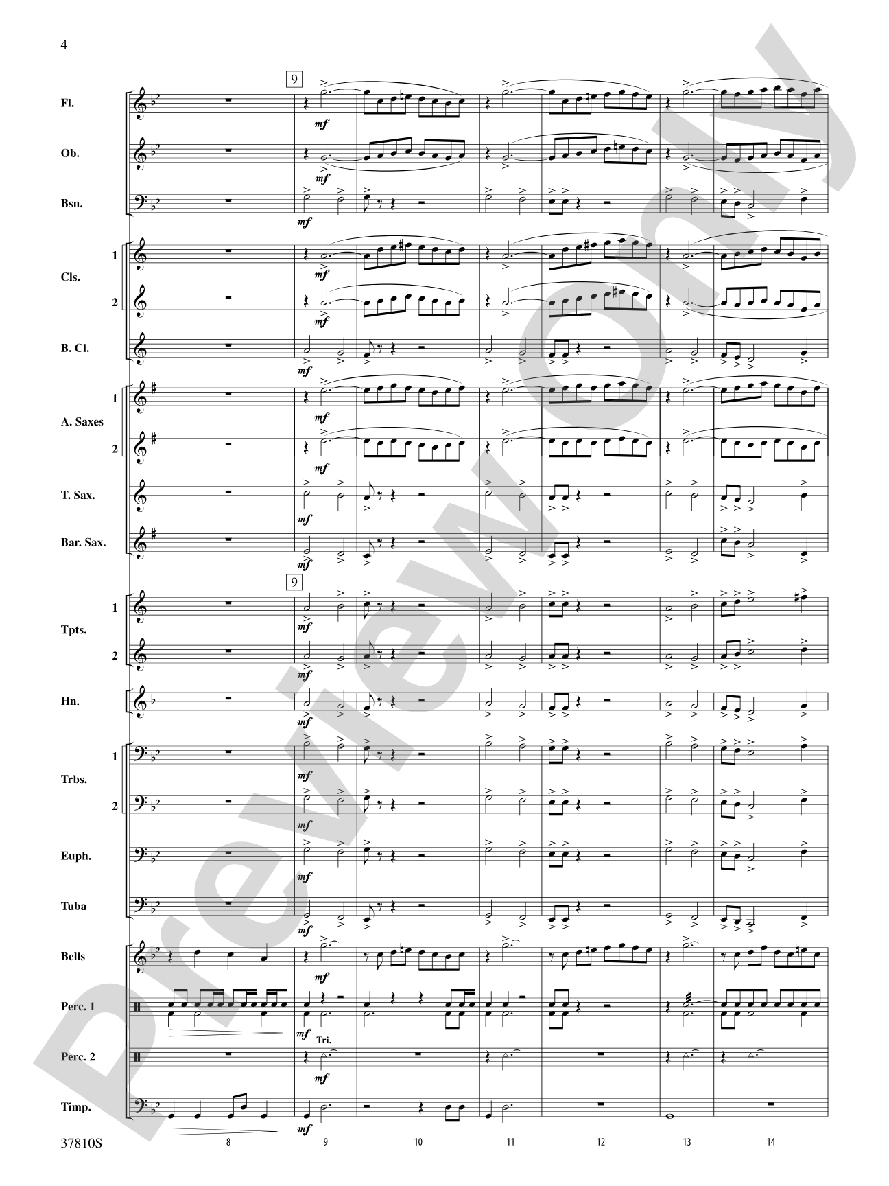 Explorations: Concert Band Conductor Score & Parts