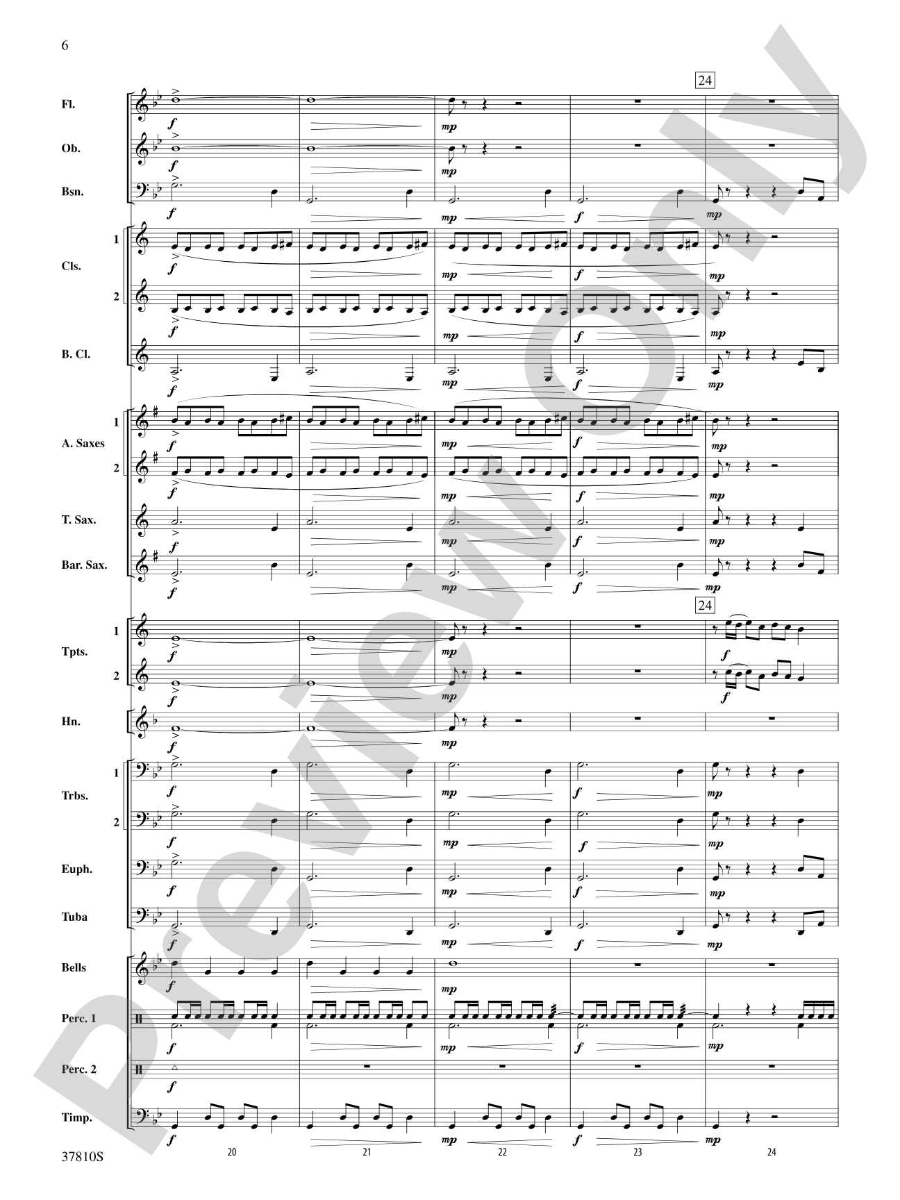 Explorations: Concert Band Conductor Score & Parts