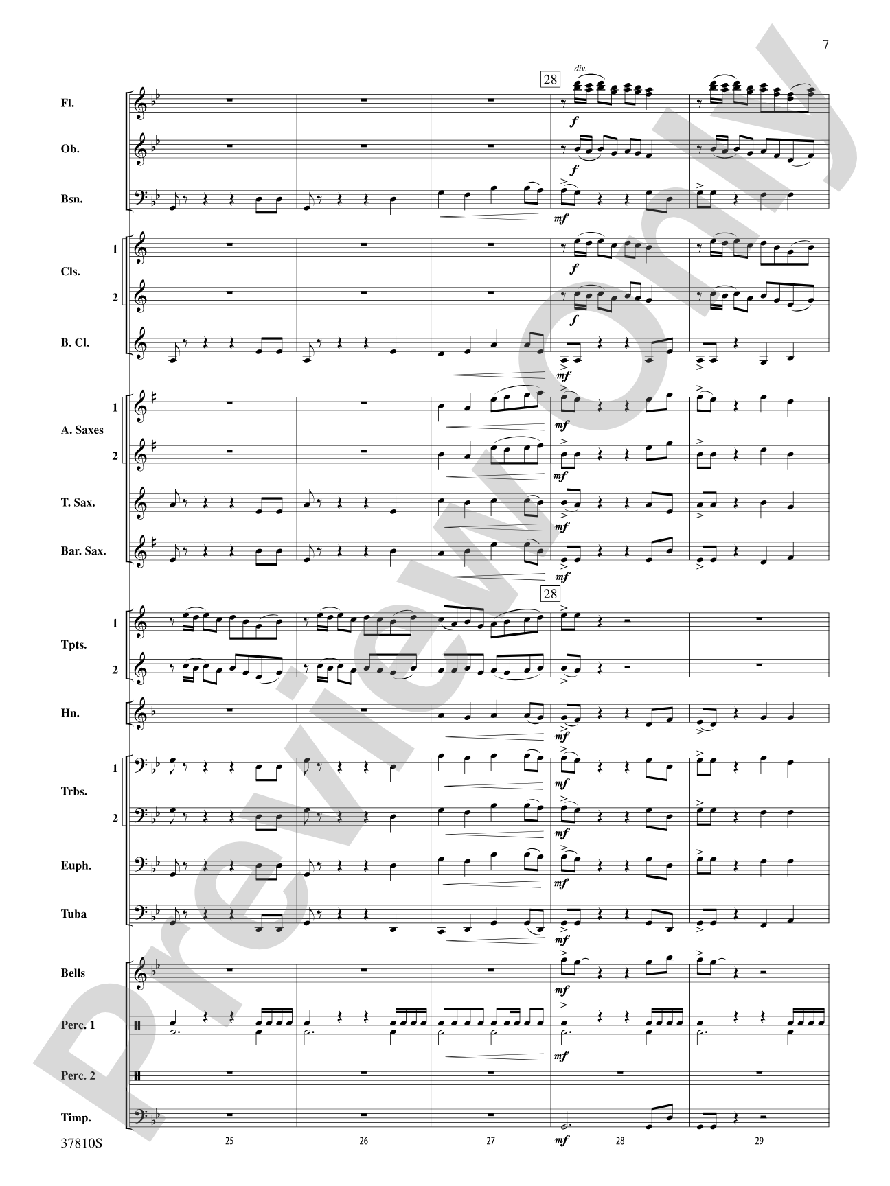 Explorations: Concert Band Conductor Score & Parts