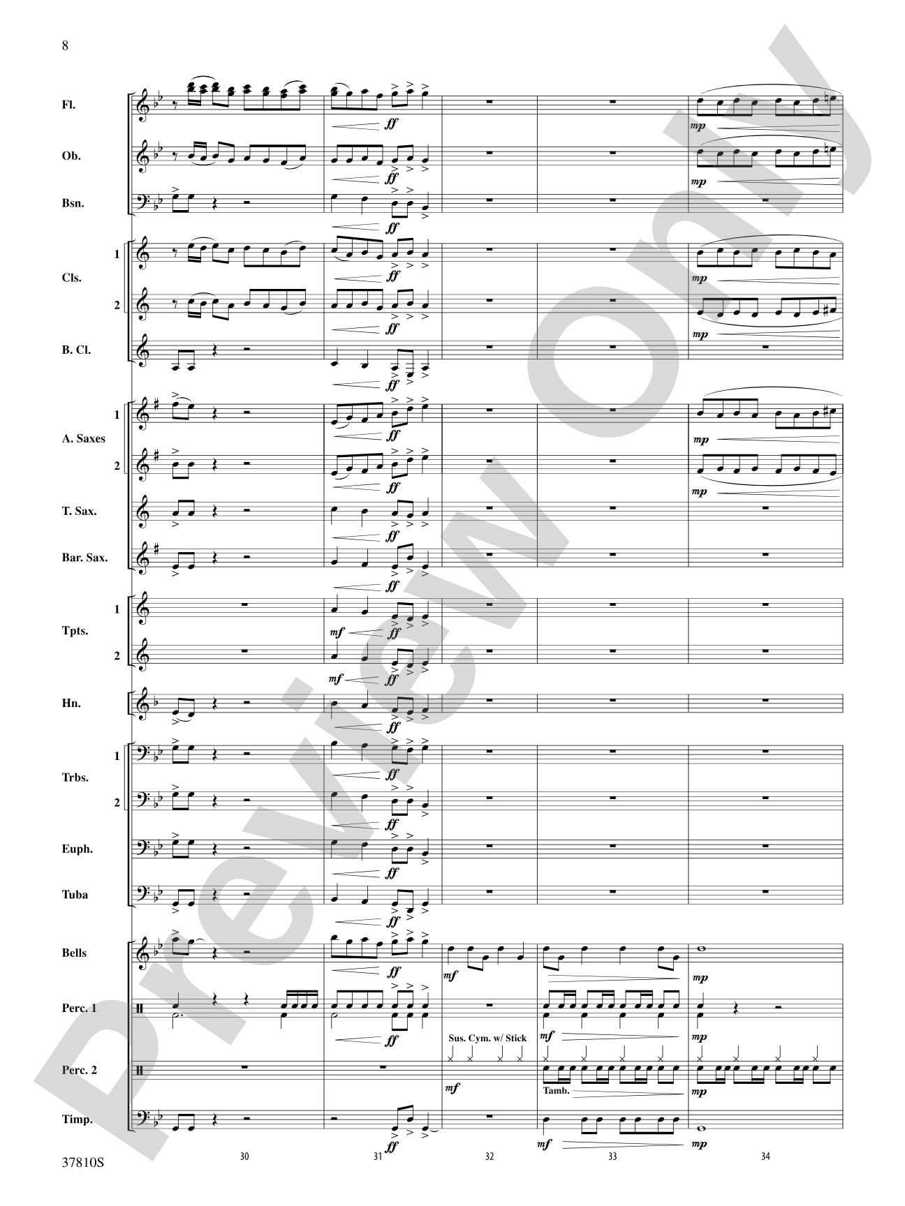 Explorations: Concert Band Conductor Score & Parts