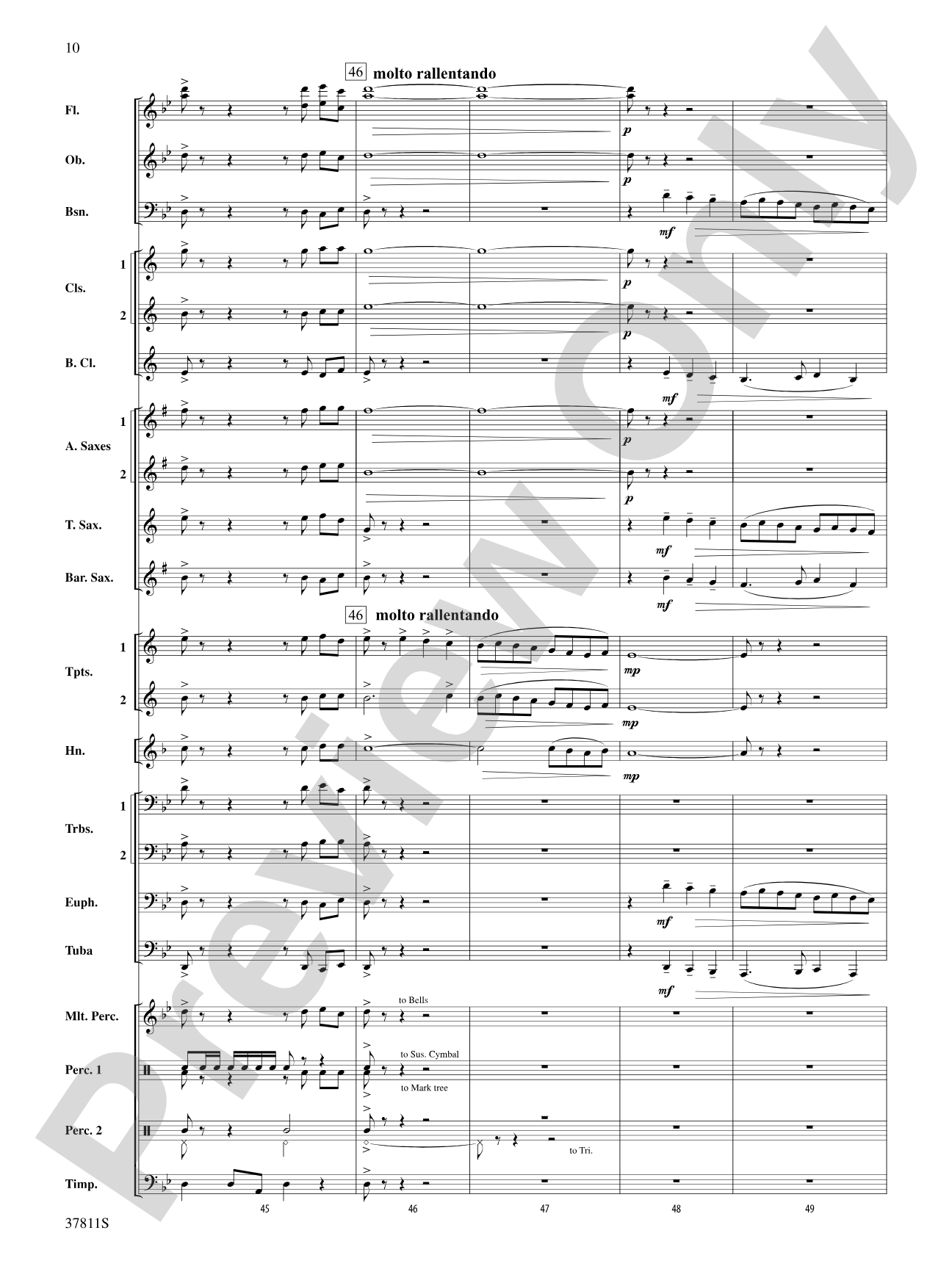 Desperate Pursuit: Concert Band Conductor Score & Parts