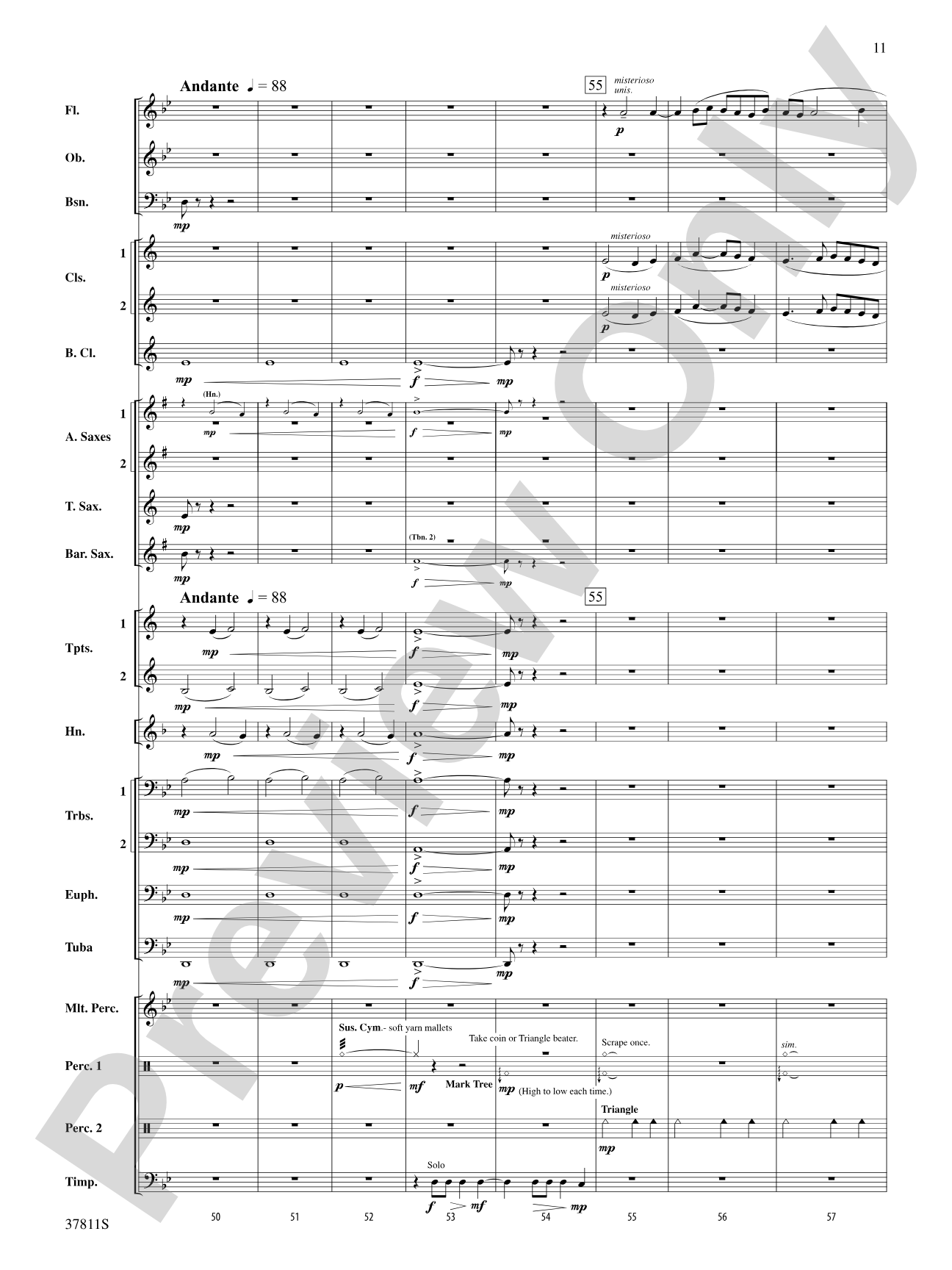 Desperate Pursuit: Concert Band Conductor Score & Parts