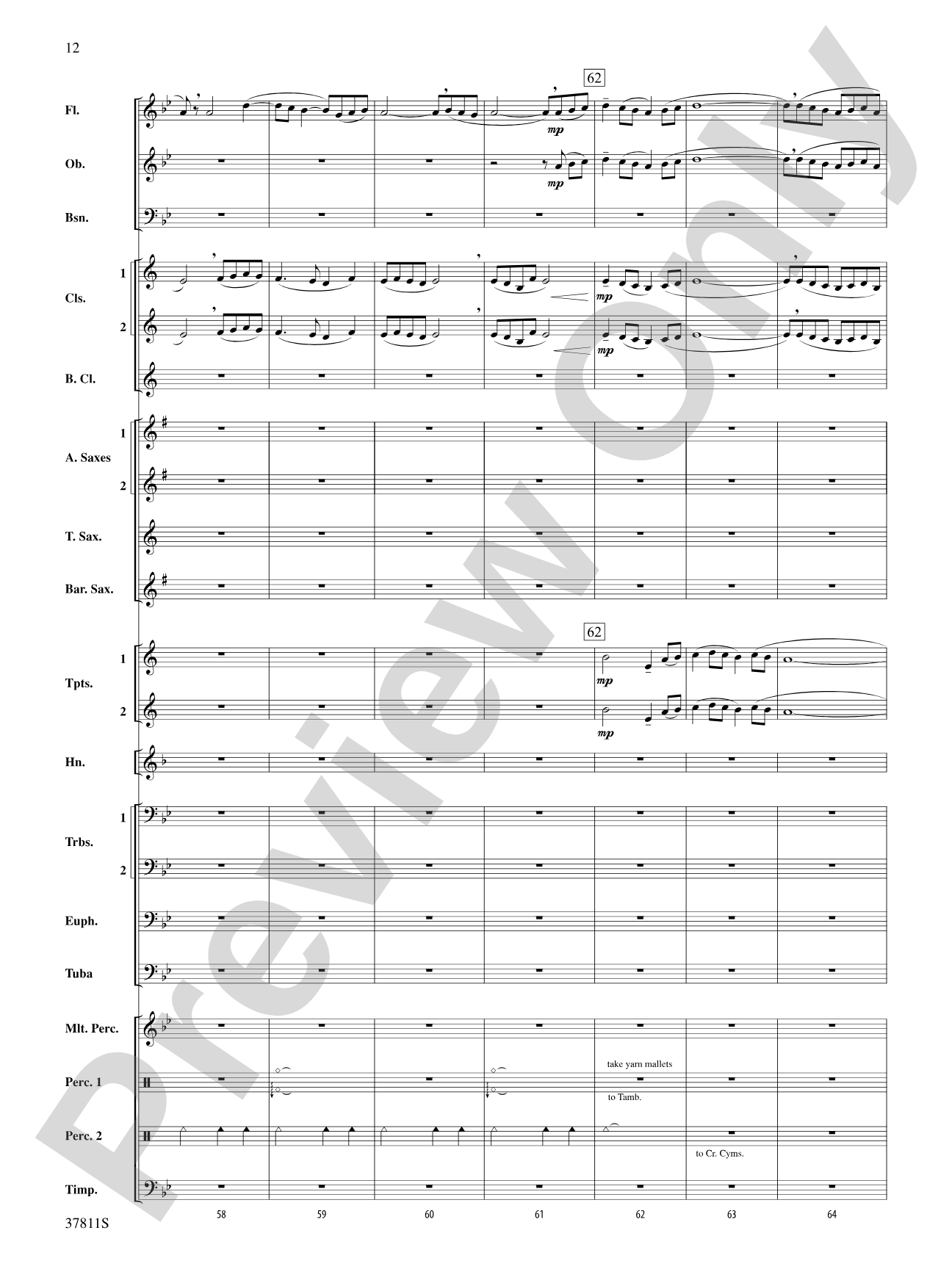 Desperate Pursuit: Concert Band Conductor Score & Parts
