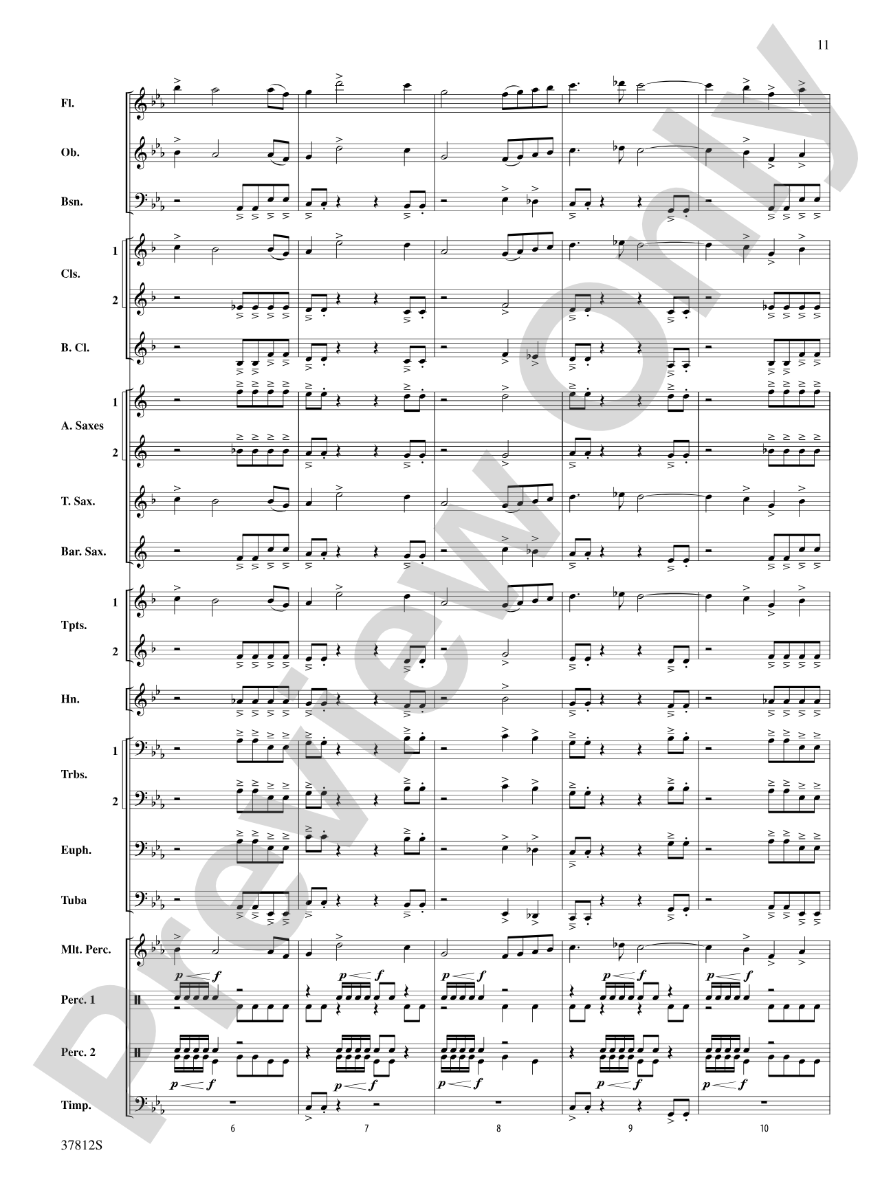 Ancient Legends: Concert Band Conductor Score & Parts