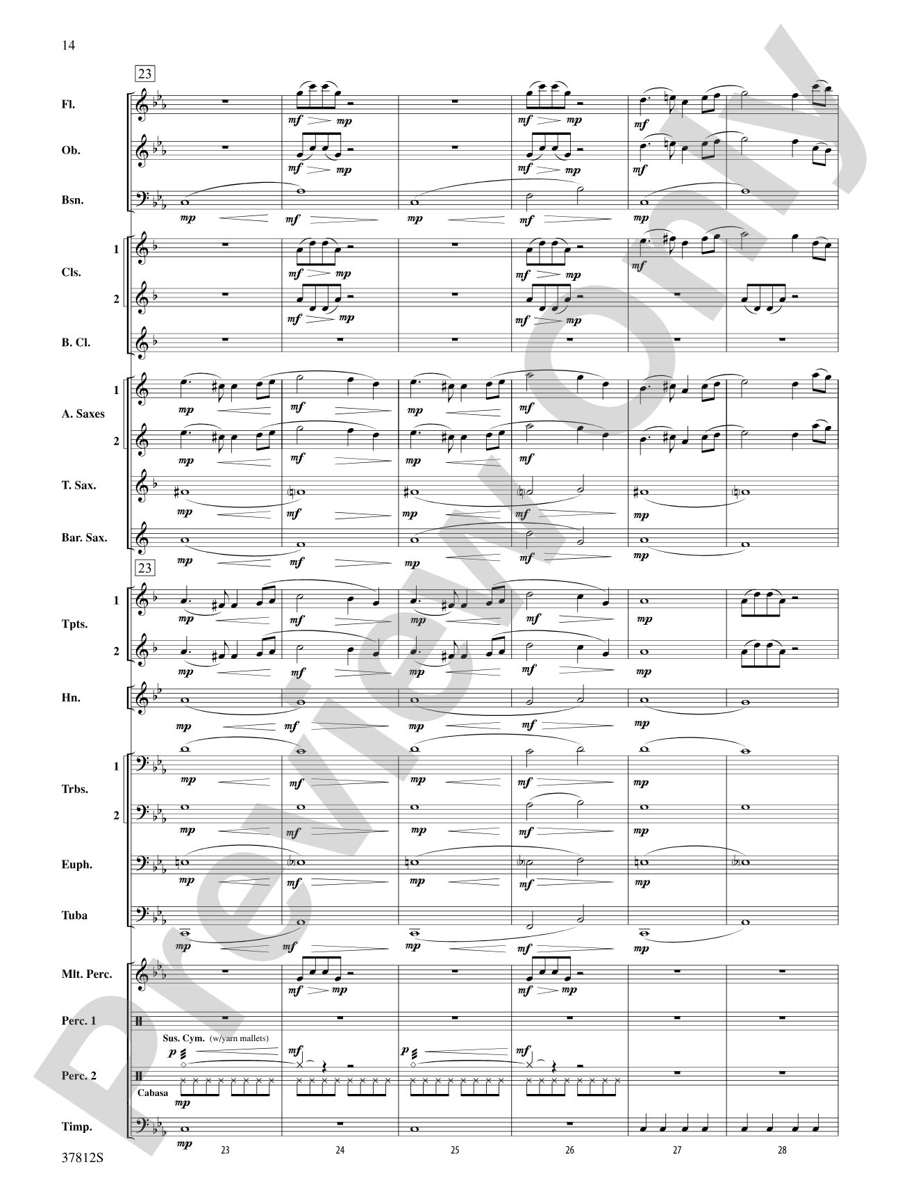Ancient Legends: Concert Band Conductor Score & Parts
