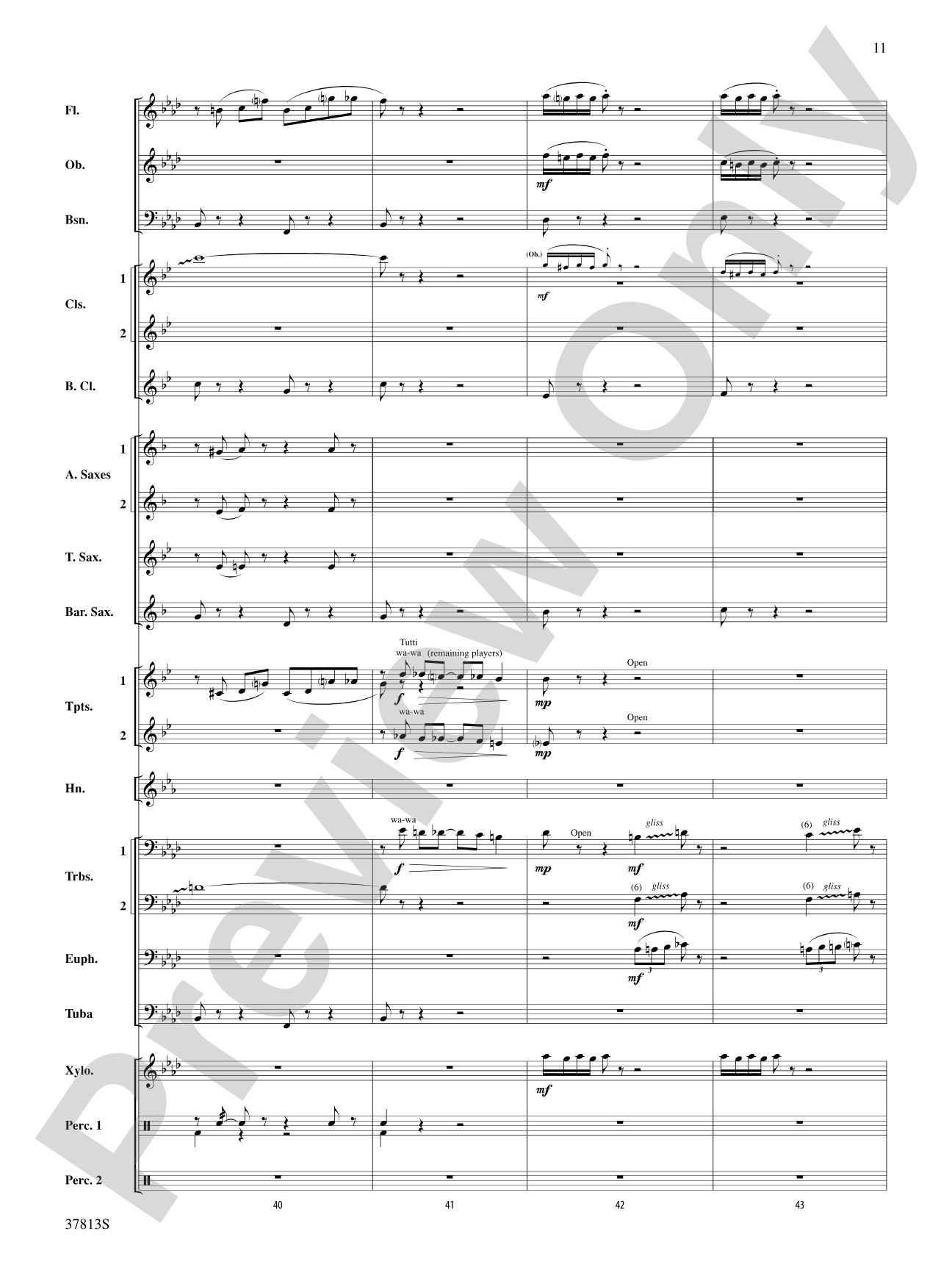 Ants in My Pants: Concert Band Conductor Score & Parts