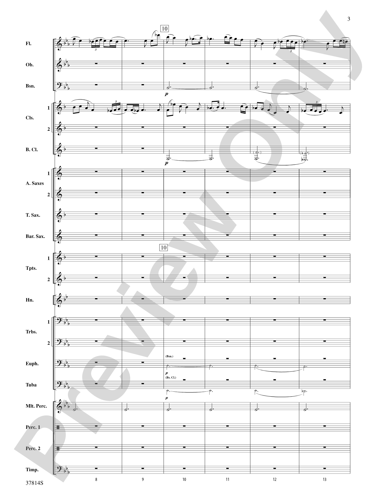 Wexford Carol: Concert Band Conductor Score & Parts