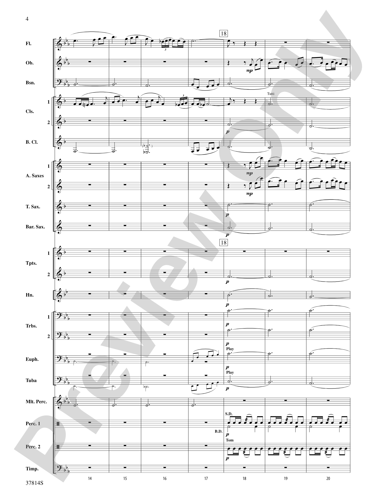 Wexford Carol: Concert Band Conductor Score & Parts