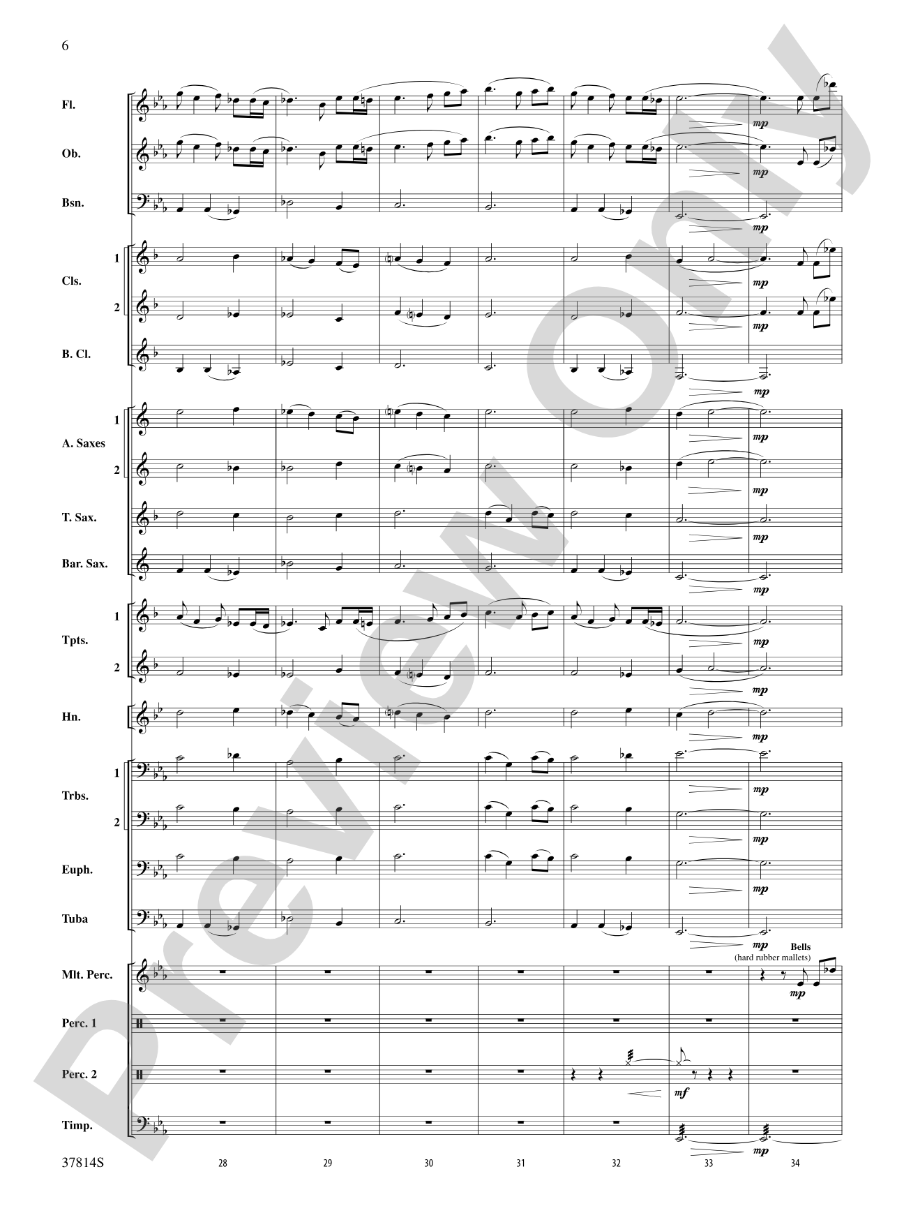 Wexford Carol: Concert Band Conductor Score & Parts