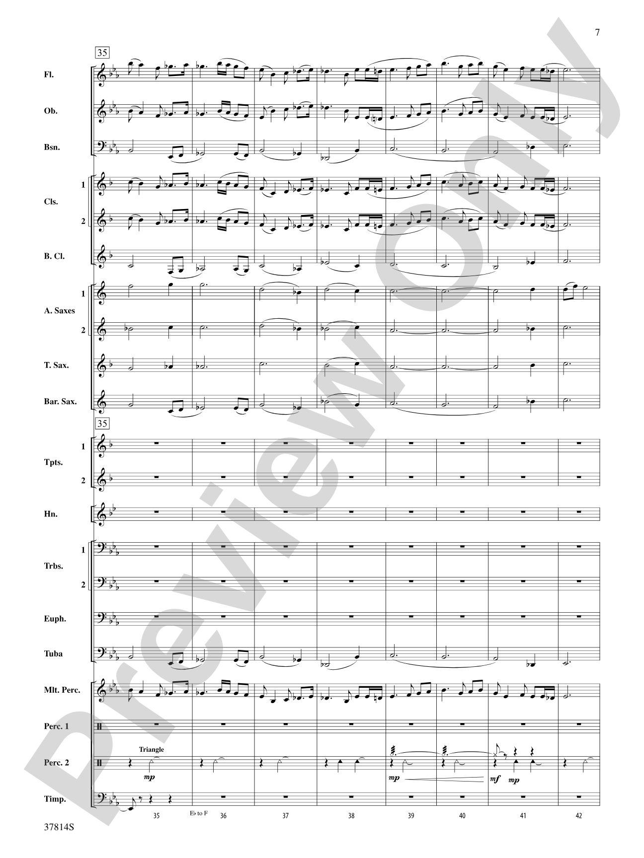 Wexford Carol: Concert Band Conductor Score & Parts