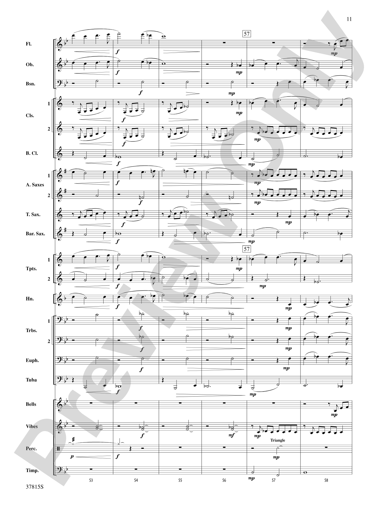 Song of a Summer Night: Concert Band Conductor Score & Parts