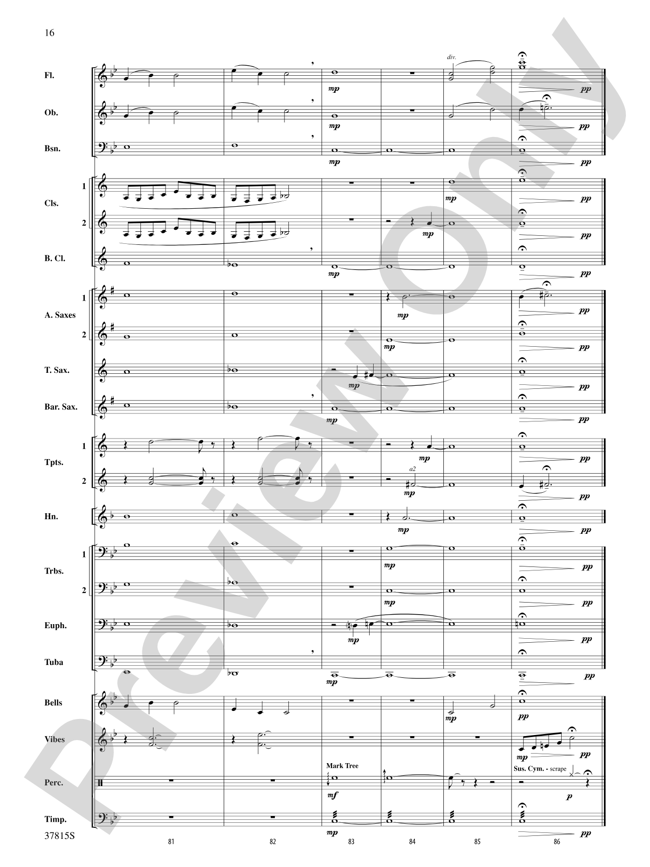 Song of a Summer Night: Concert Band Conductor Score & Parts