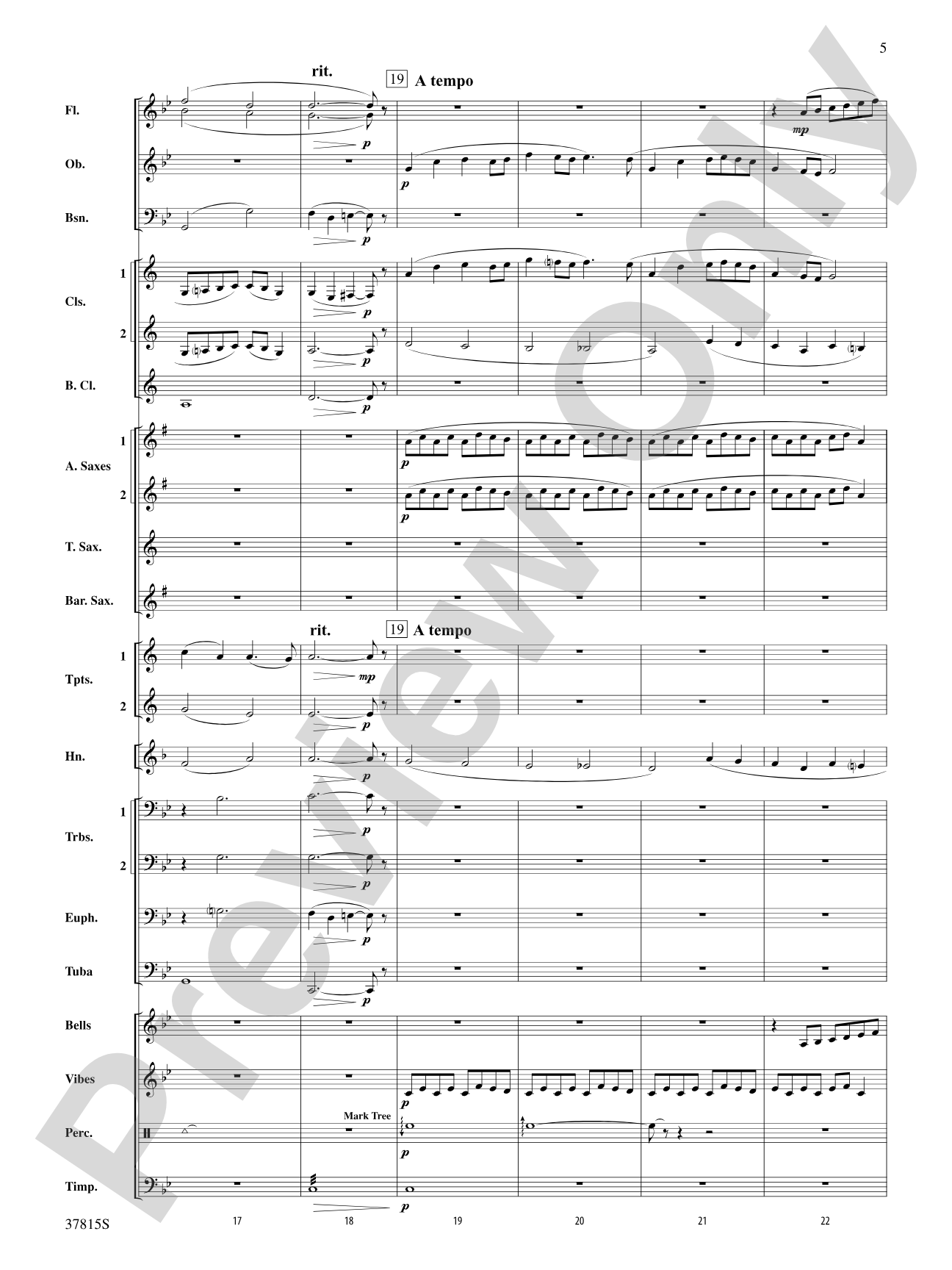 Song of a Summer Night: Concert Band Conductor Score & Parts