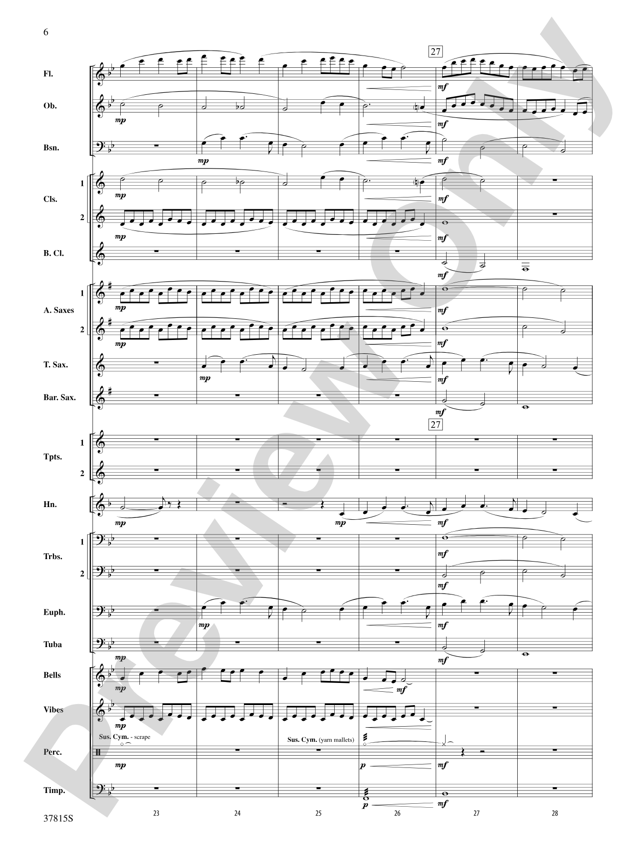Song of a Summer Night: Concert Band Conductor Score & Parts